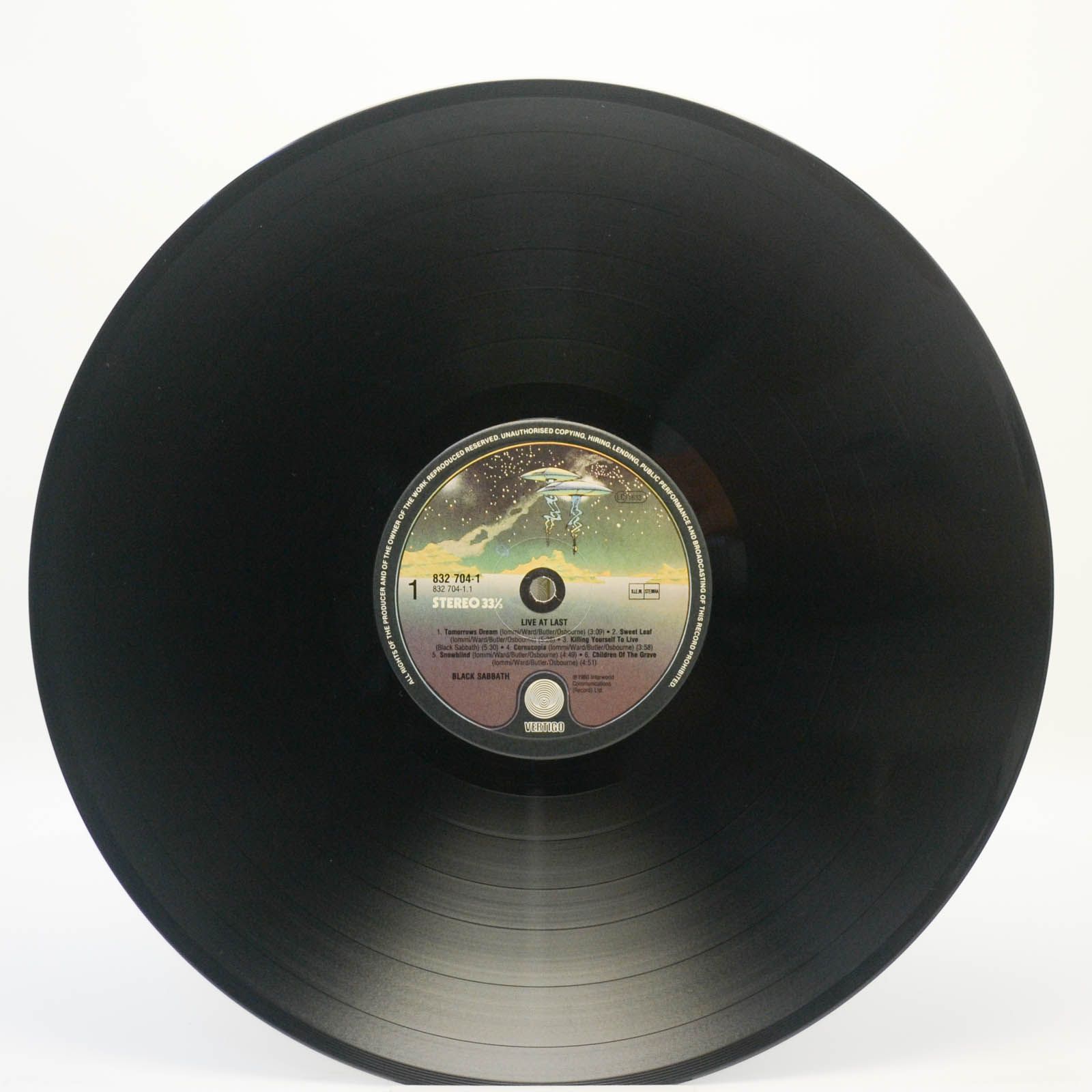 Black Sabbath — Live At Last, 1980