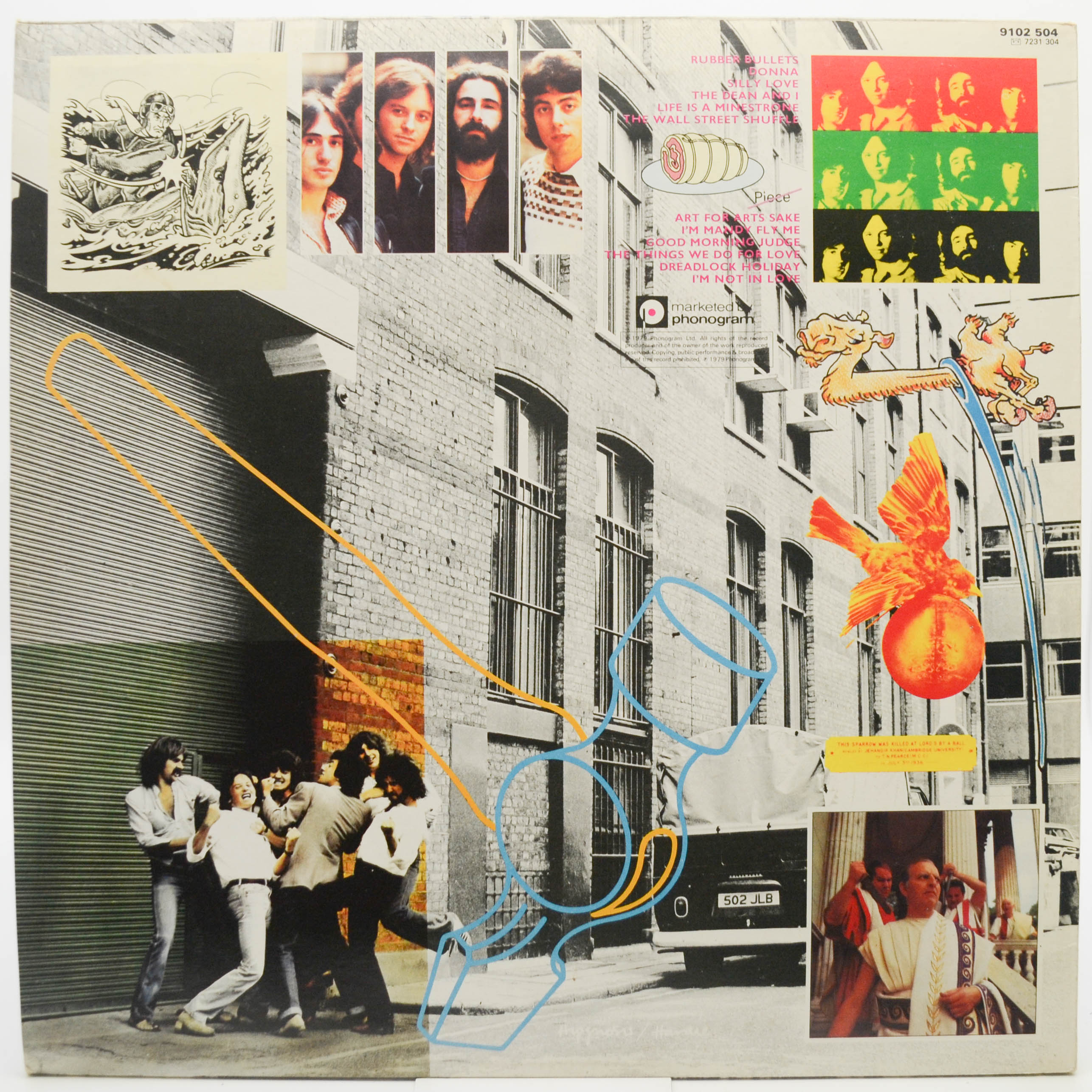 Виниловая пластинка 10cc — Greatest Hits 1972-1978 (1-st, UK), 1979