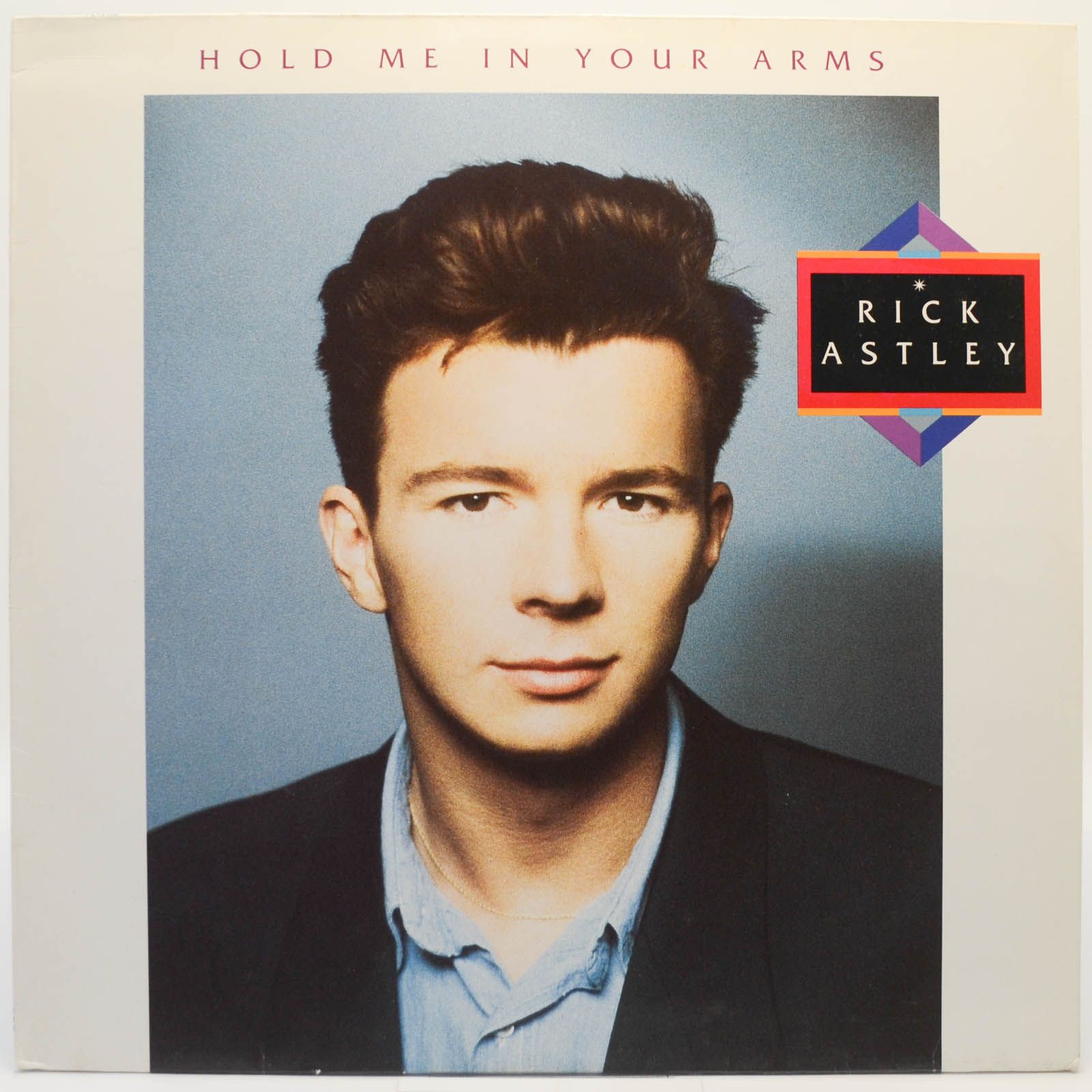 Виниловая пластинка Rick Astley — Hold Me In Your Arms, 1988