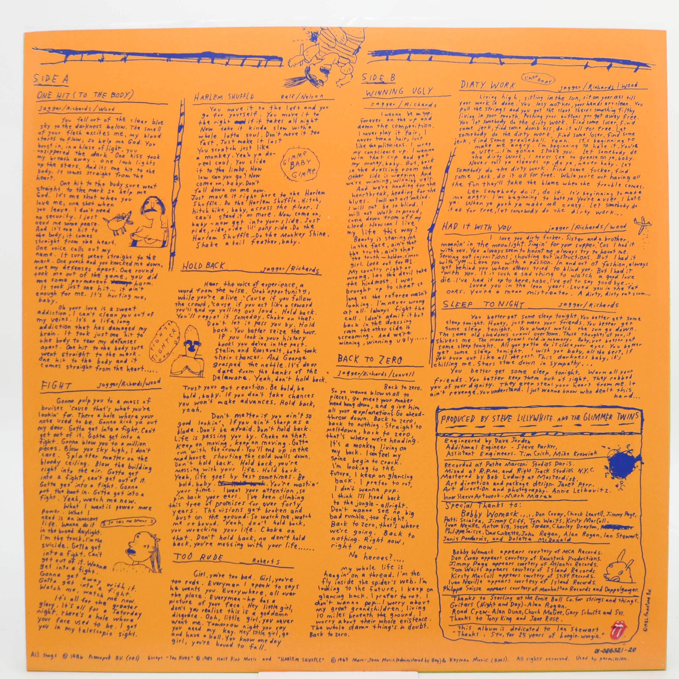 Rolling Stones — Dirty Work, 1986