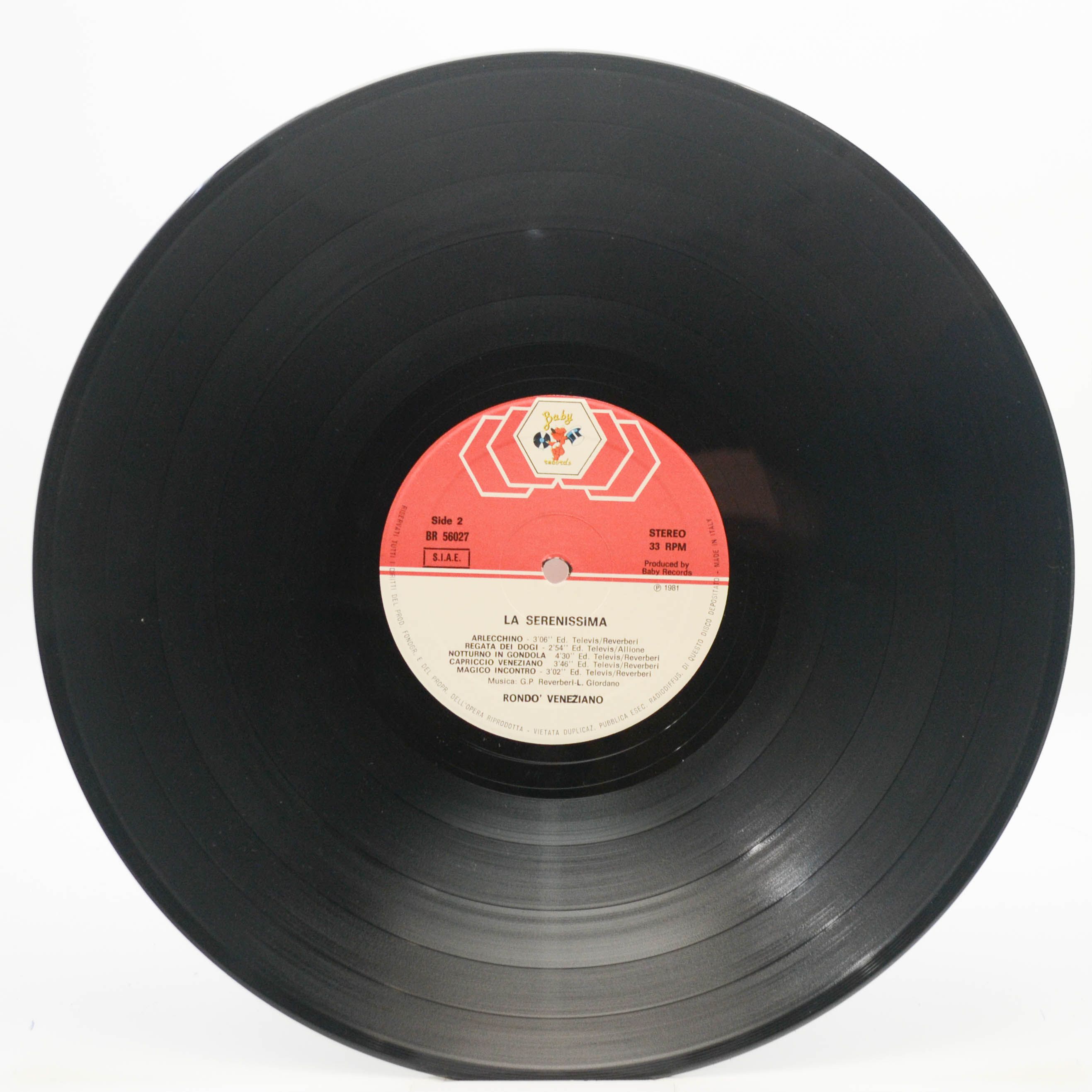 Rondo' Veneziano — La Serenissima (1-st, Italy), 1981