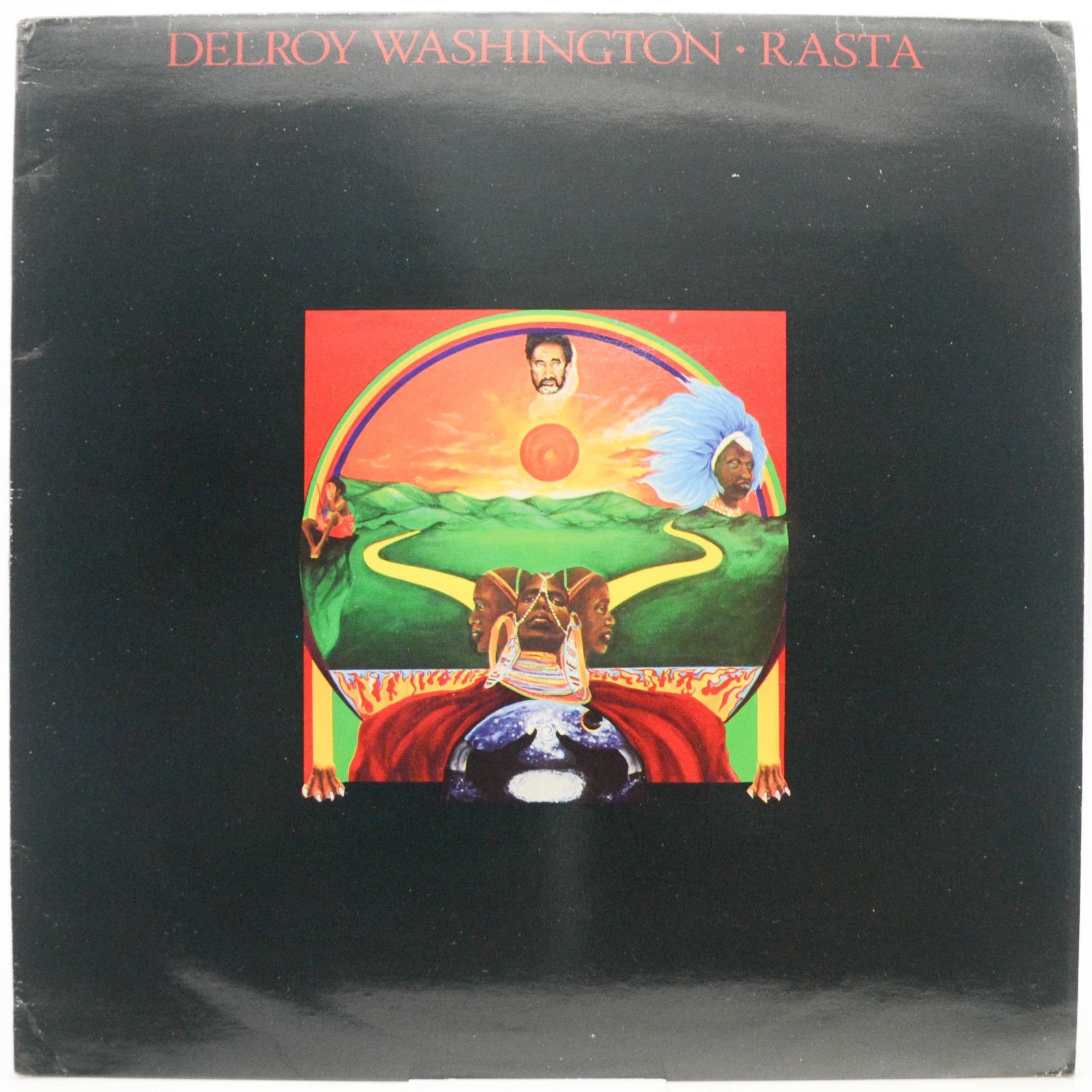 Виниловая пластинка Delroy Washington — Rasta (UK), 1977