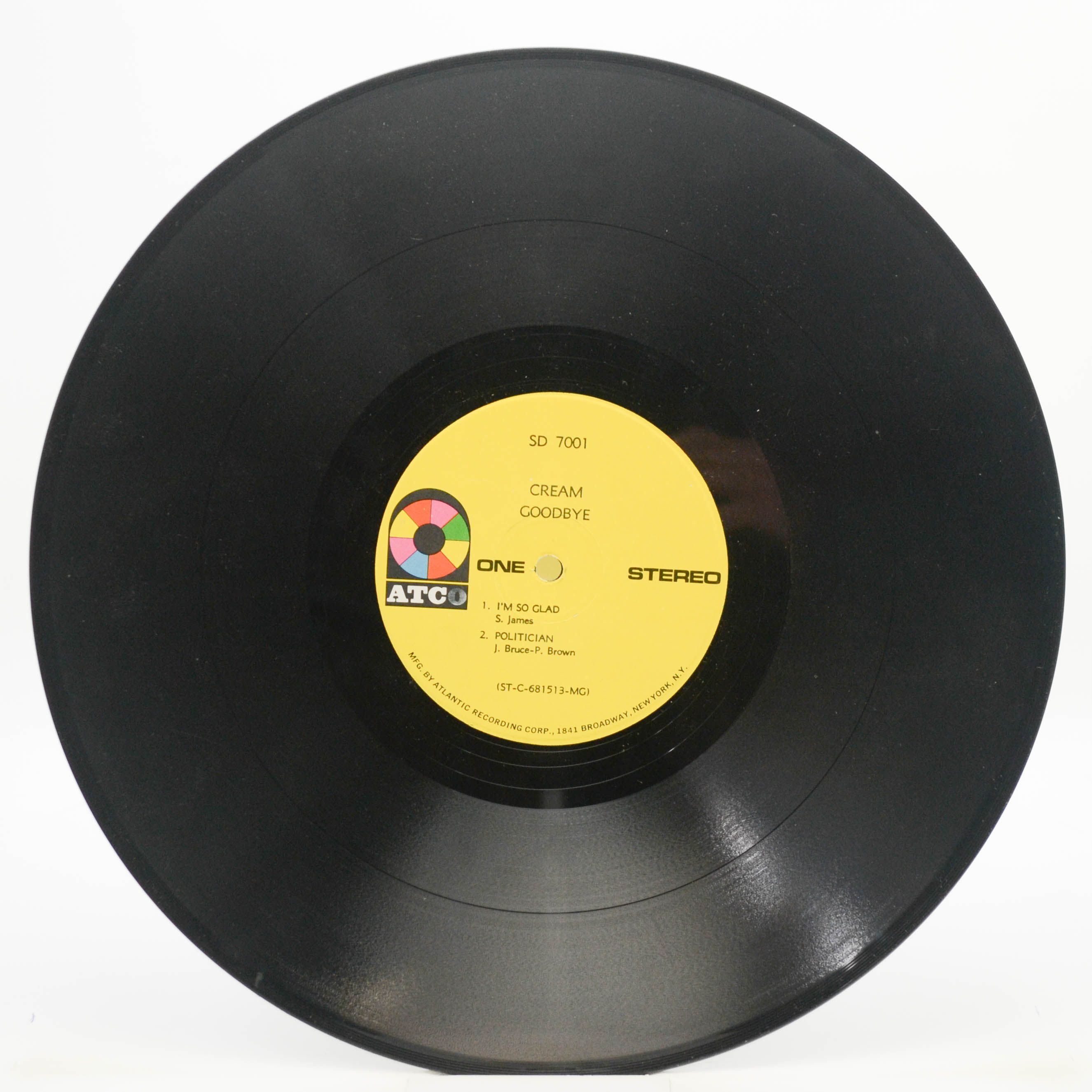 Cream — Goodbye (USA), 1969