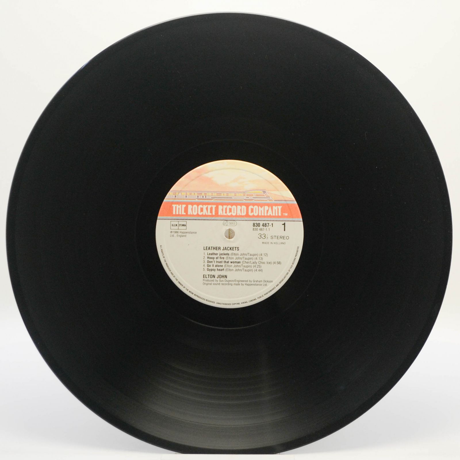 Elton John — Leather Jackets, 1986