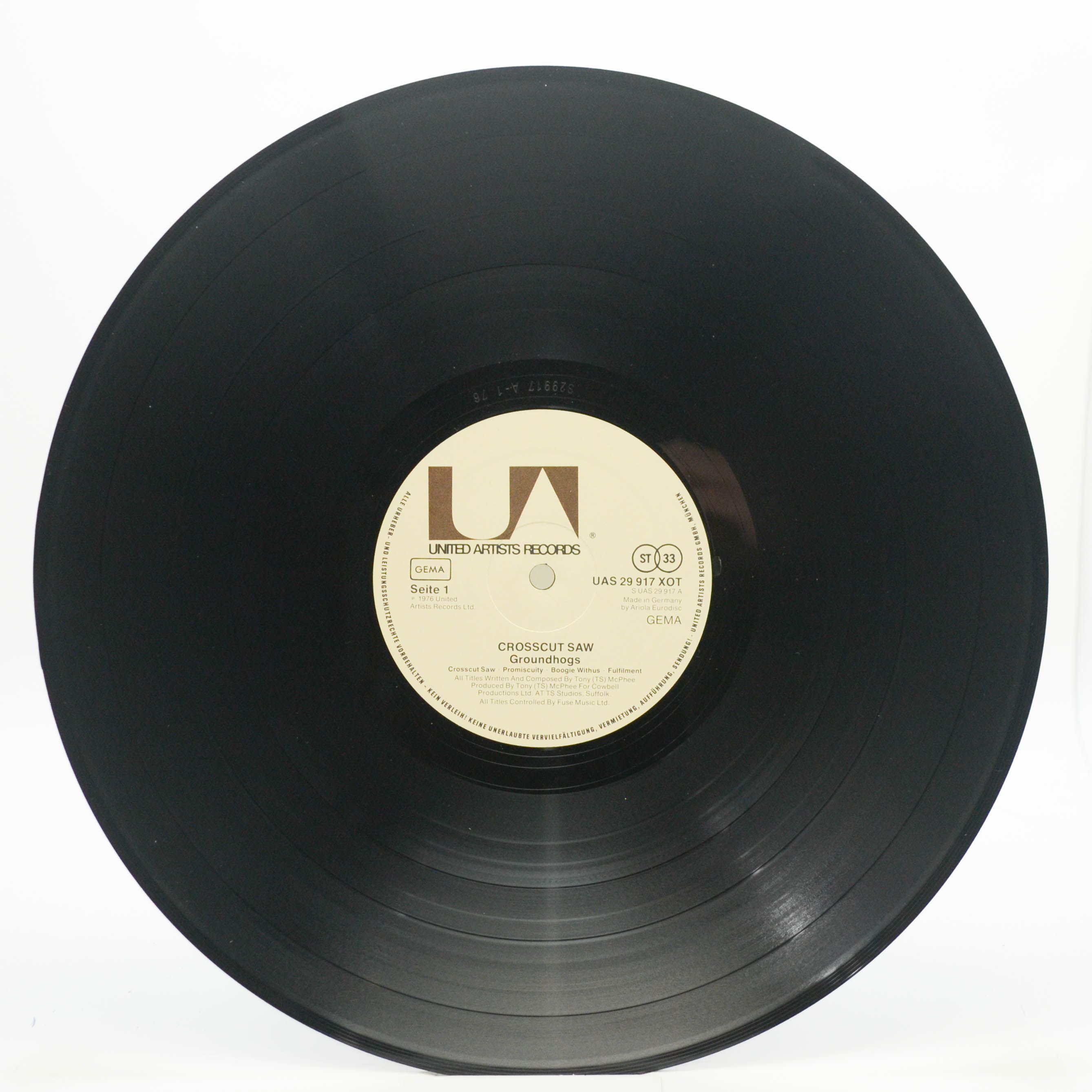 Groundhogs — Crosscut Saw, 1976