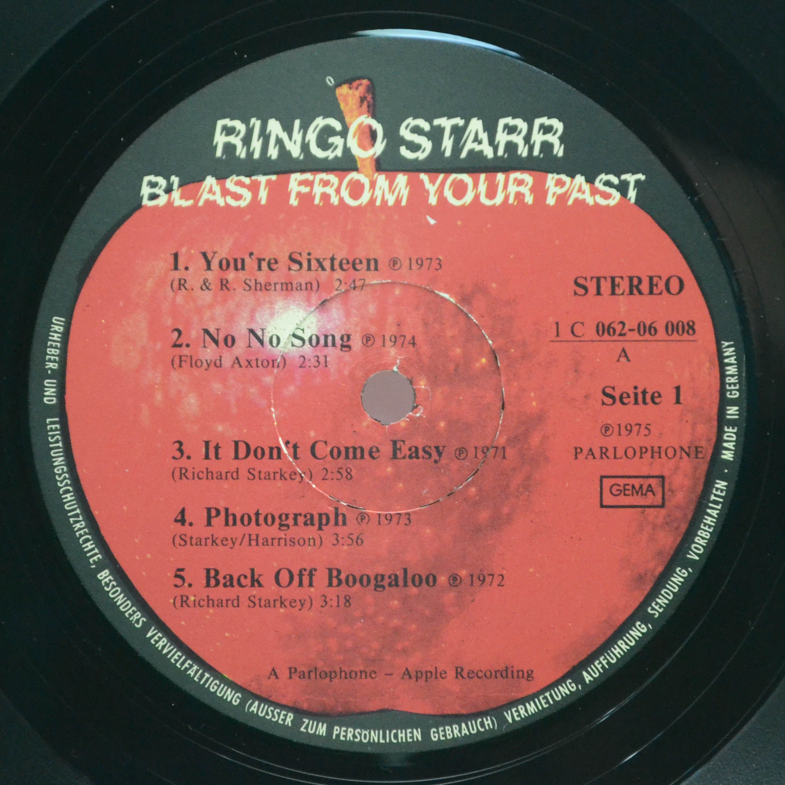 Ringo Starr — Blast From Your Past, 1975