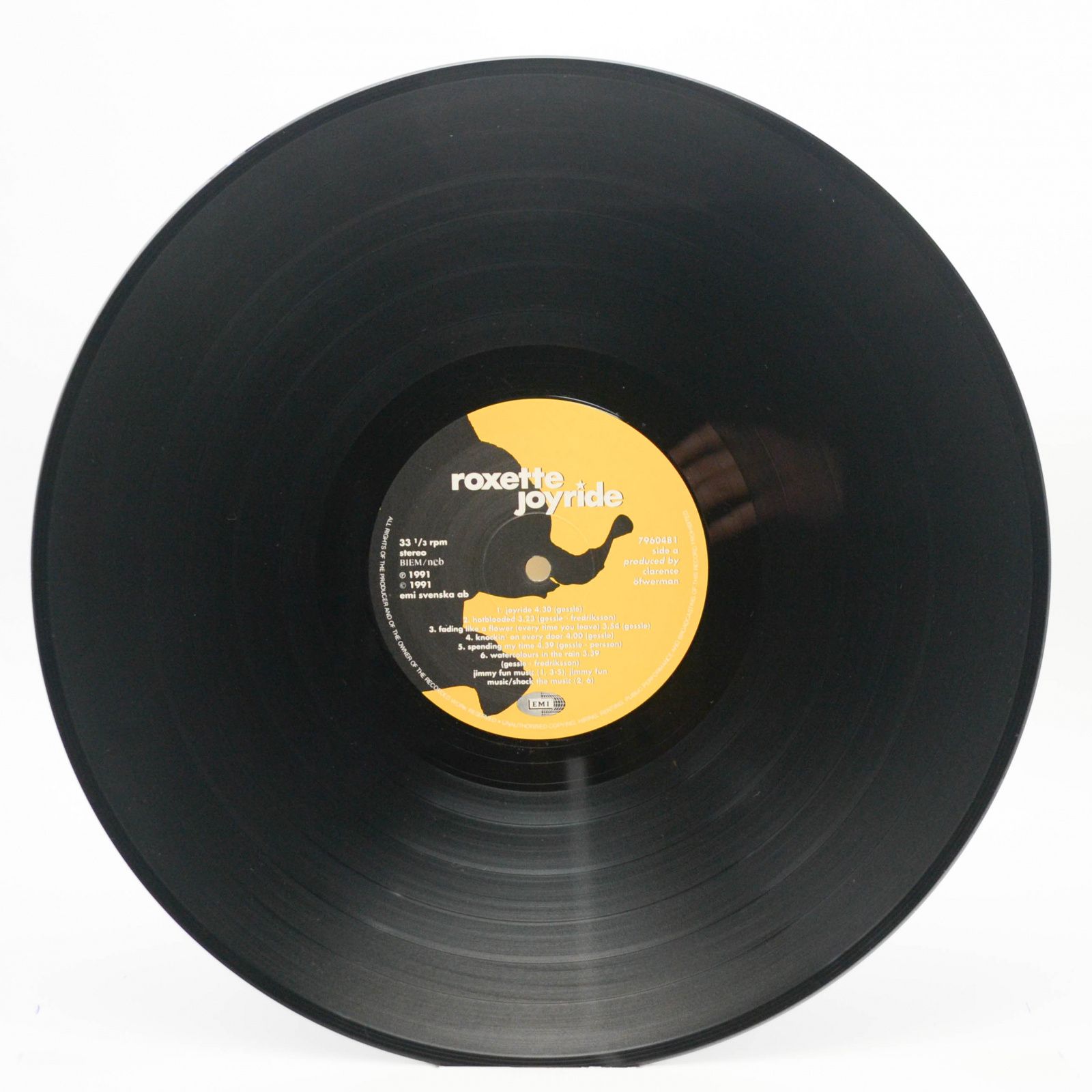 Roxette — Joyride (Sweden), 1991