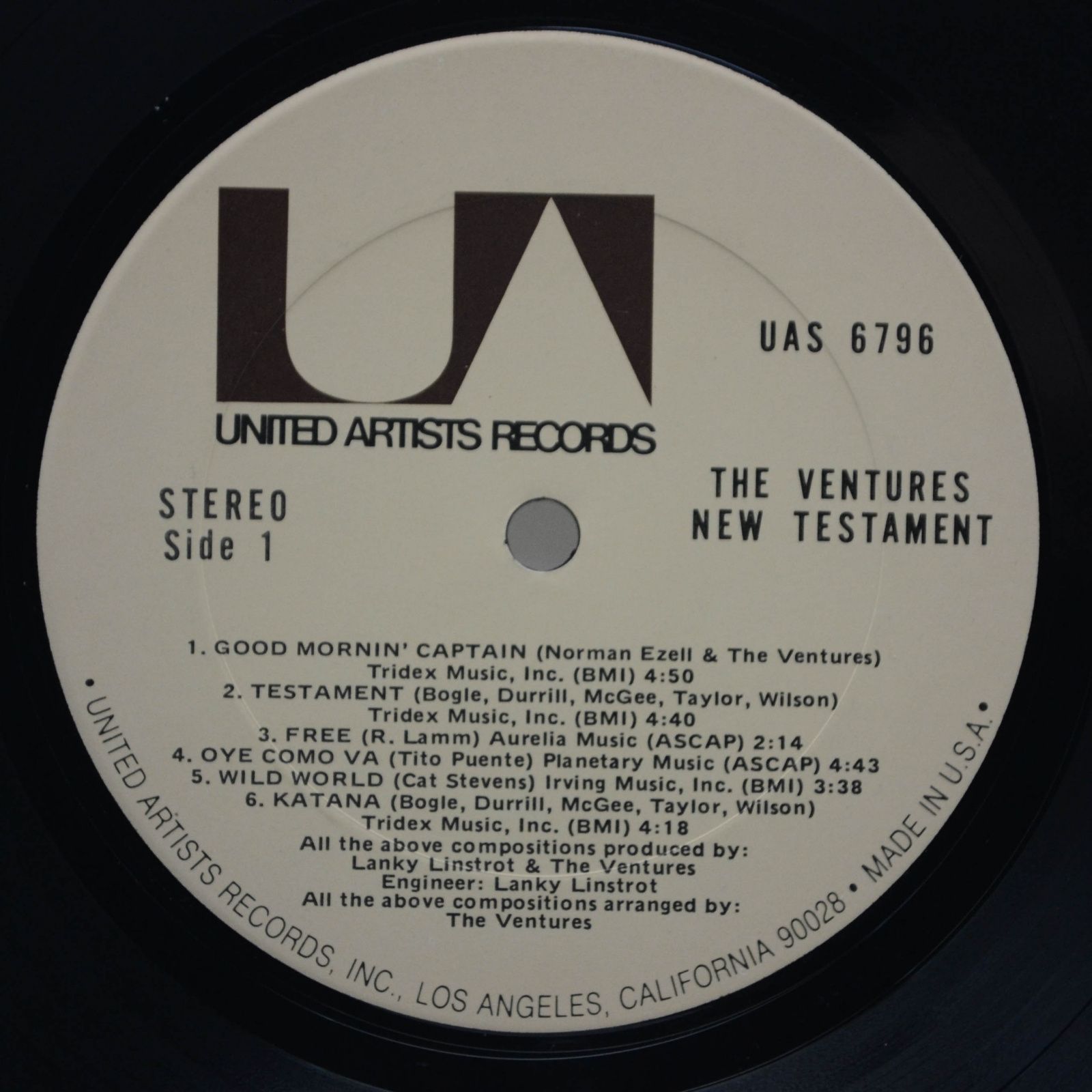 Виниловая пластинка Ventures — New Testament (USA), 1971