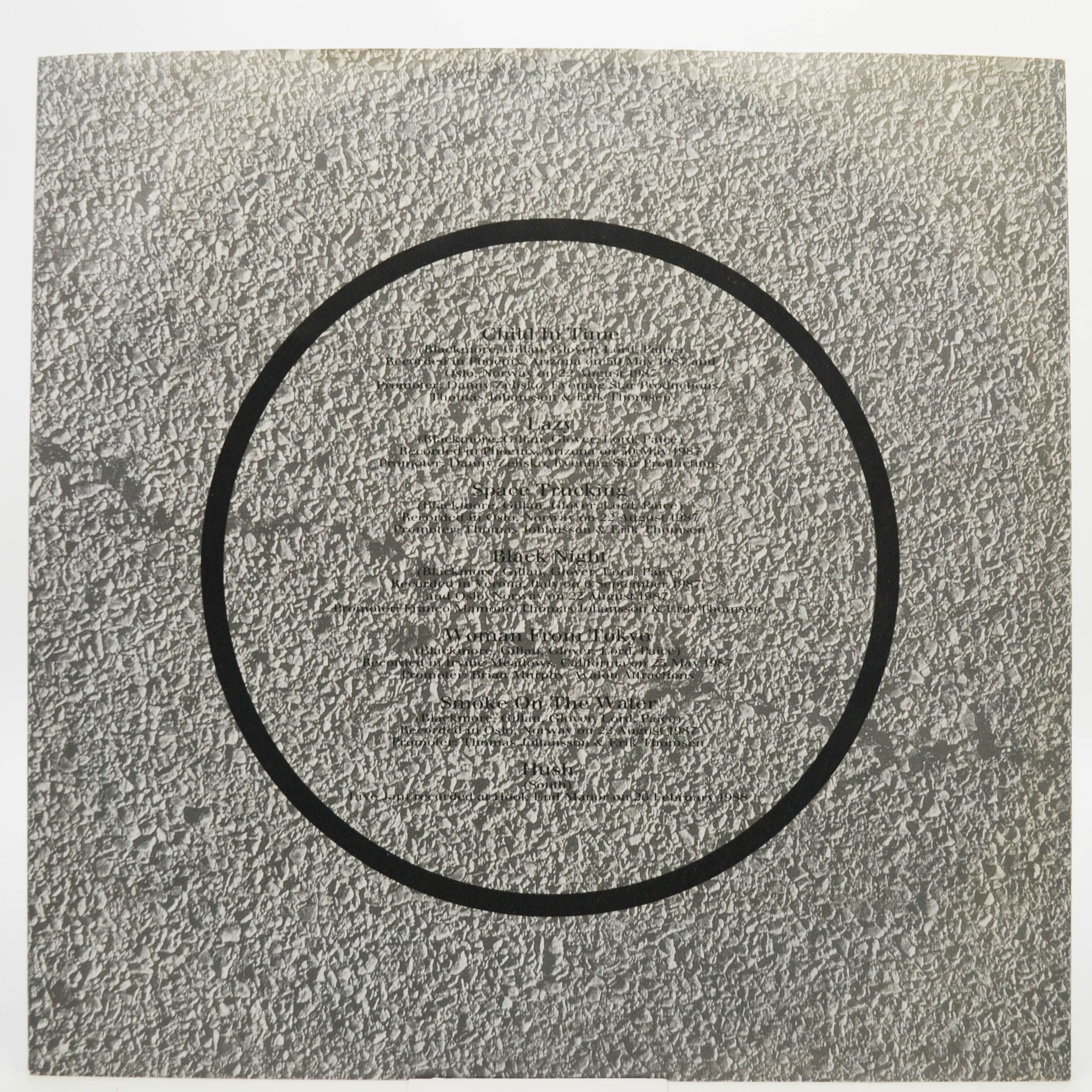 Deep Purple — Nobody's Perfect (2LP), 1988