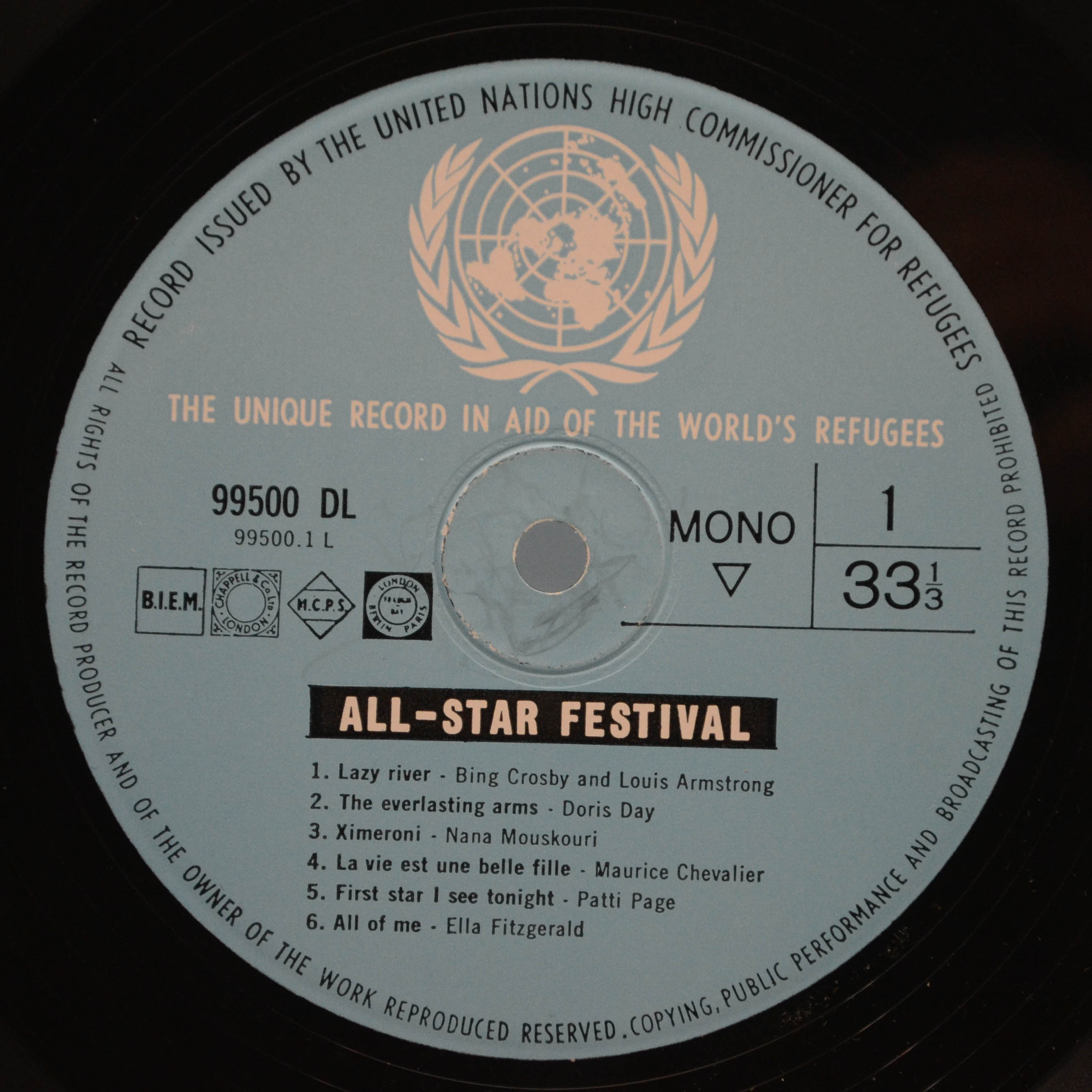 Various — All-Star Festival, 1963