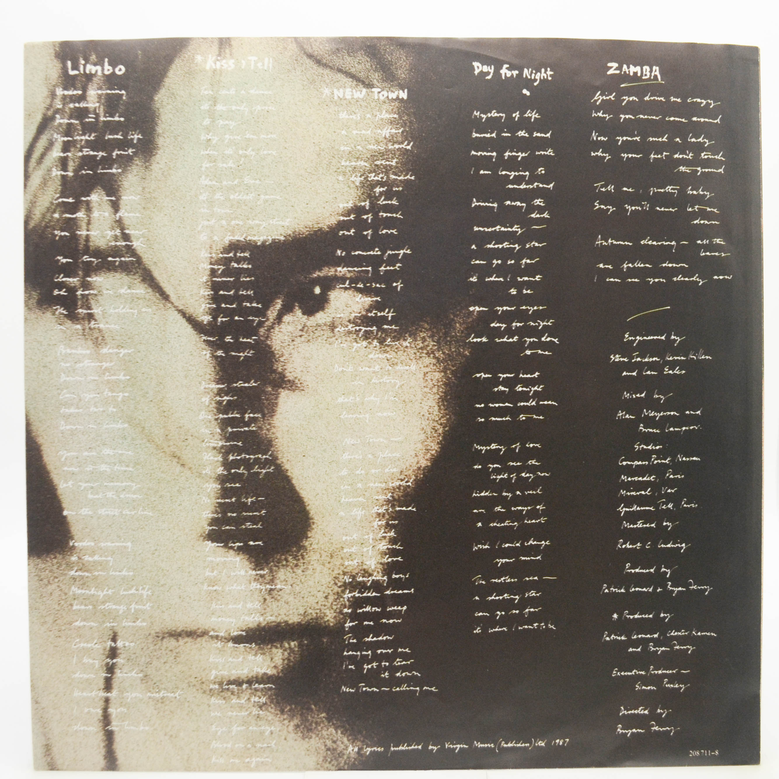 Bryan Ferry — Bête Noire, 1987