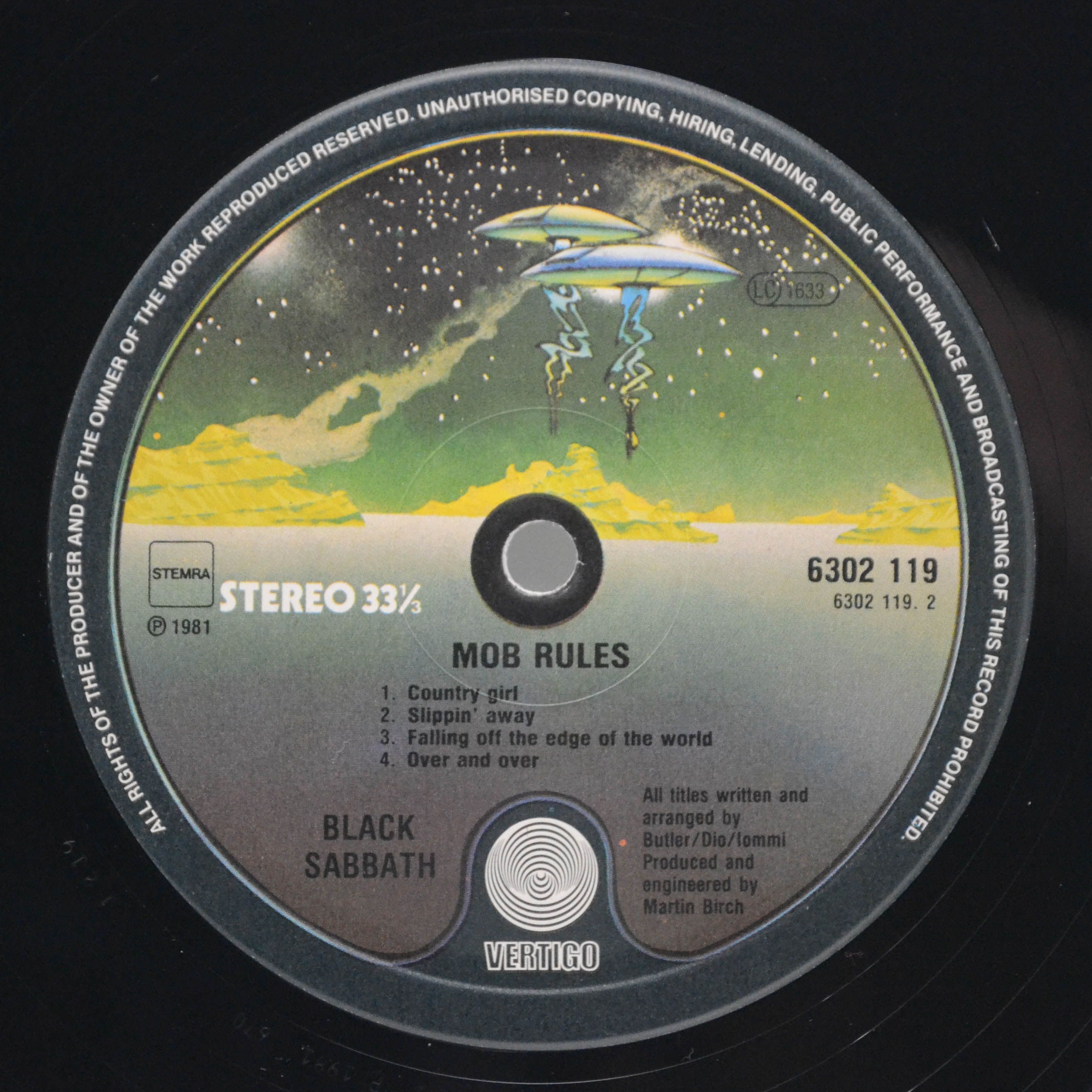 Black Sabbath — Mob Rules, 1981