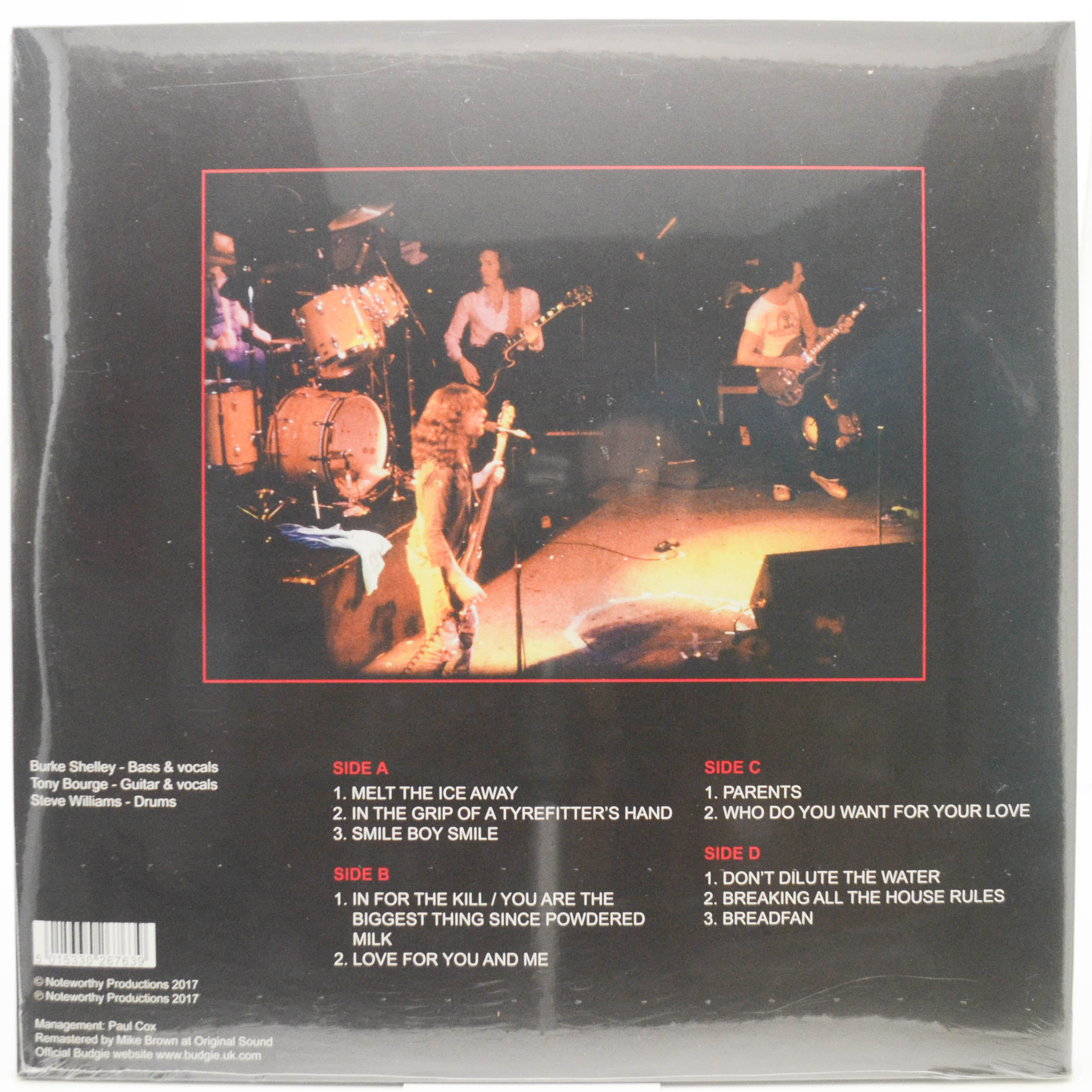 Budgie — Live In Los Angeles 1978 (2LP, UK), 2024