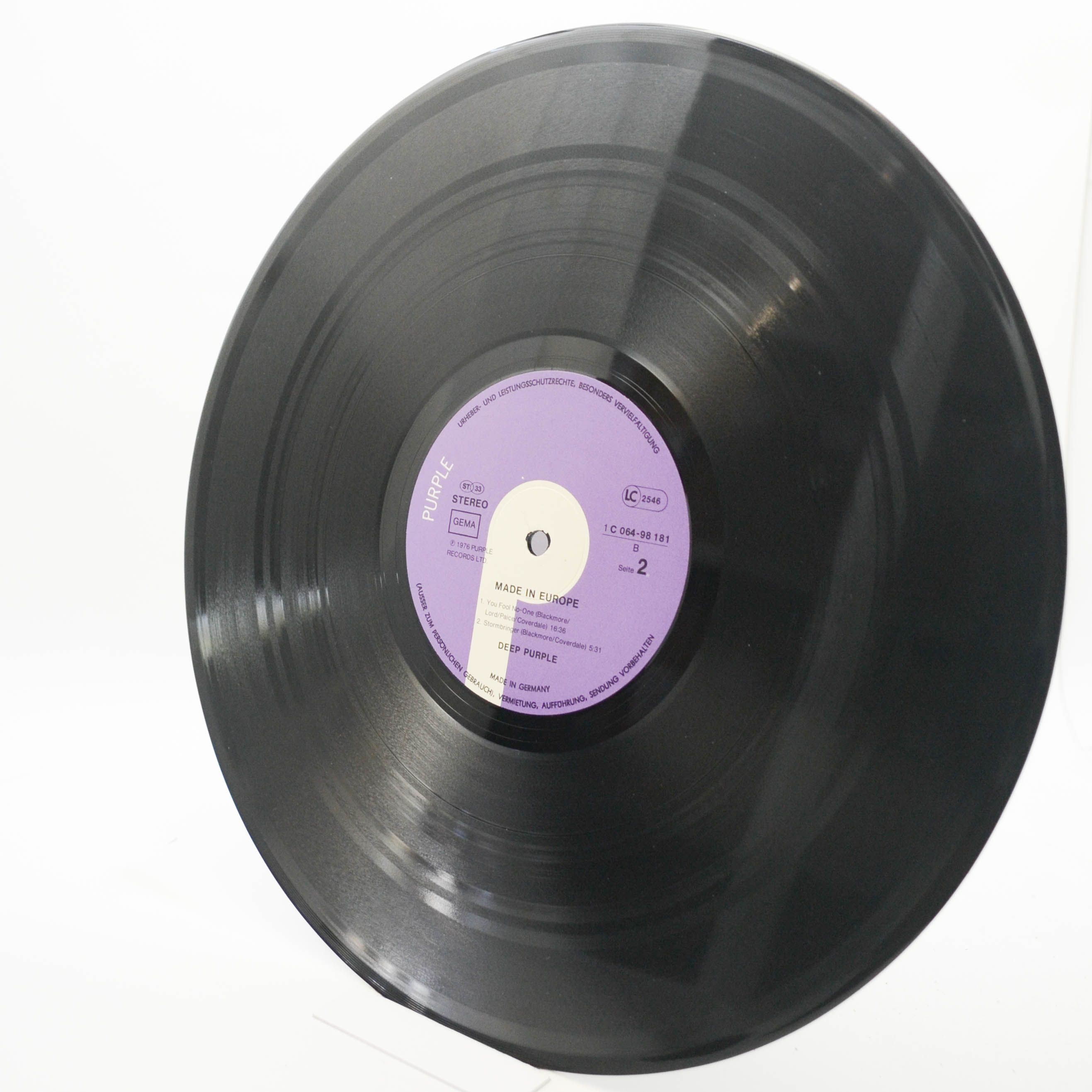 Deep Purple — Made In Europe, 1976