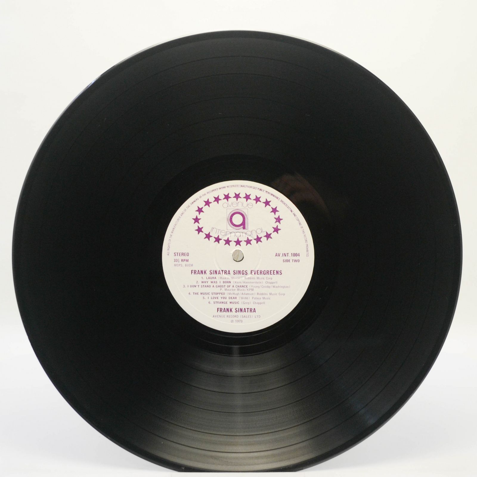 Frank Sinatra — Sings Evergreens Vol.4 (UK), 1973