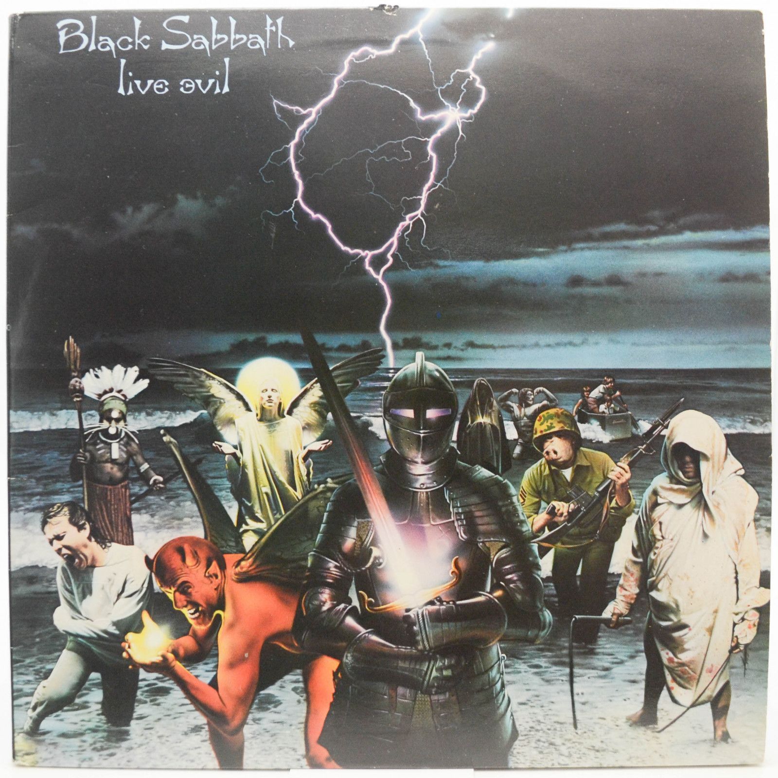 Black Sabbath — Live Evil (2LP, UK), 1982