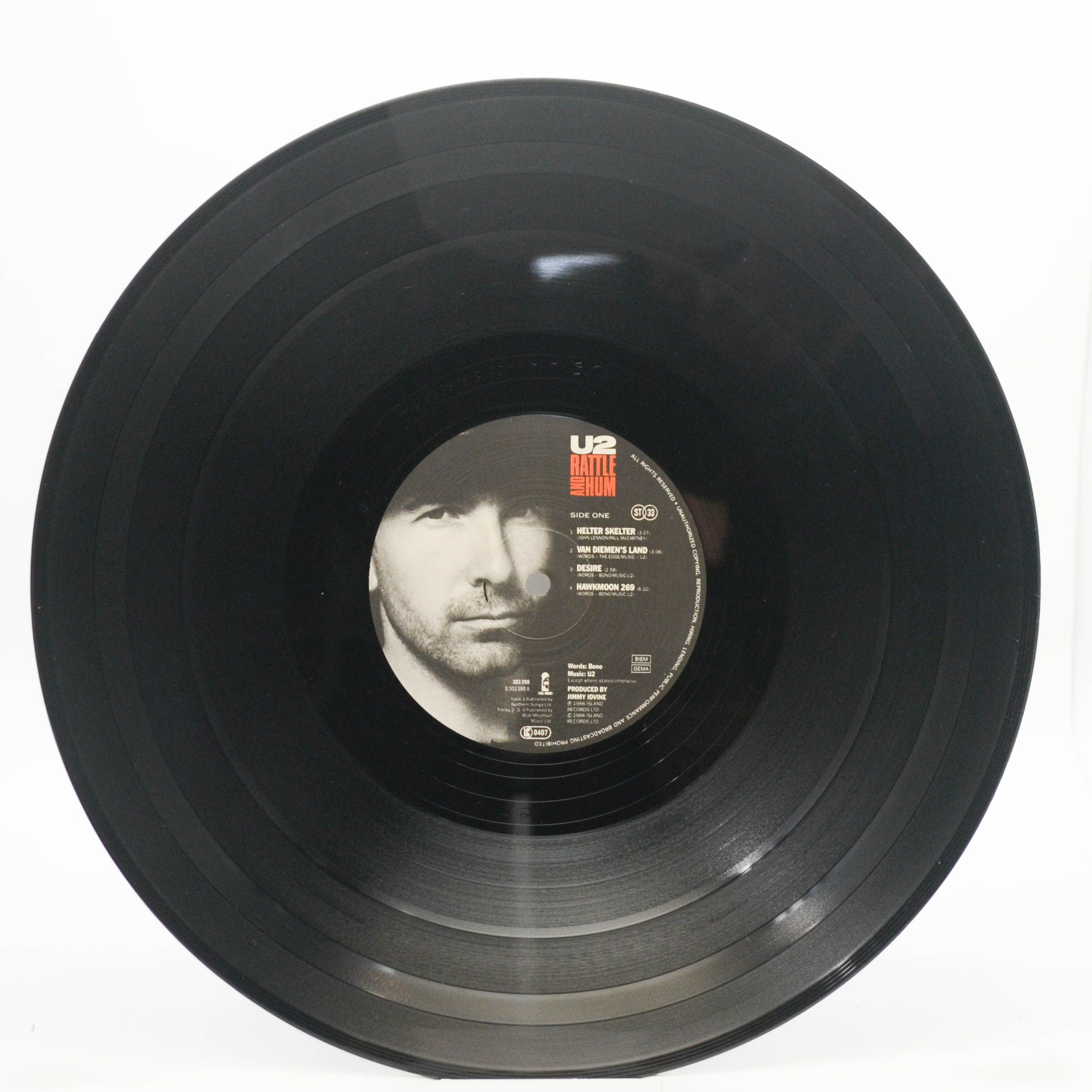 U2 — Rattle And Hum (2LP), 1988