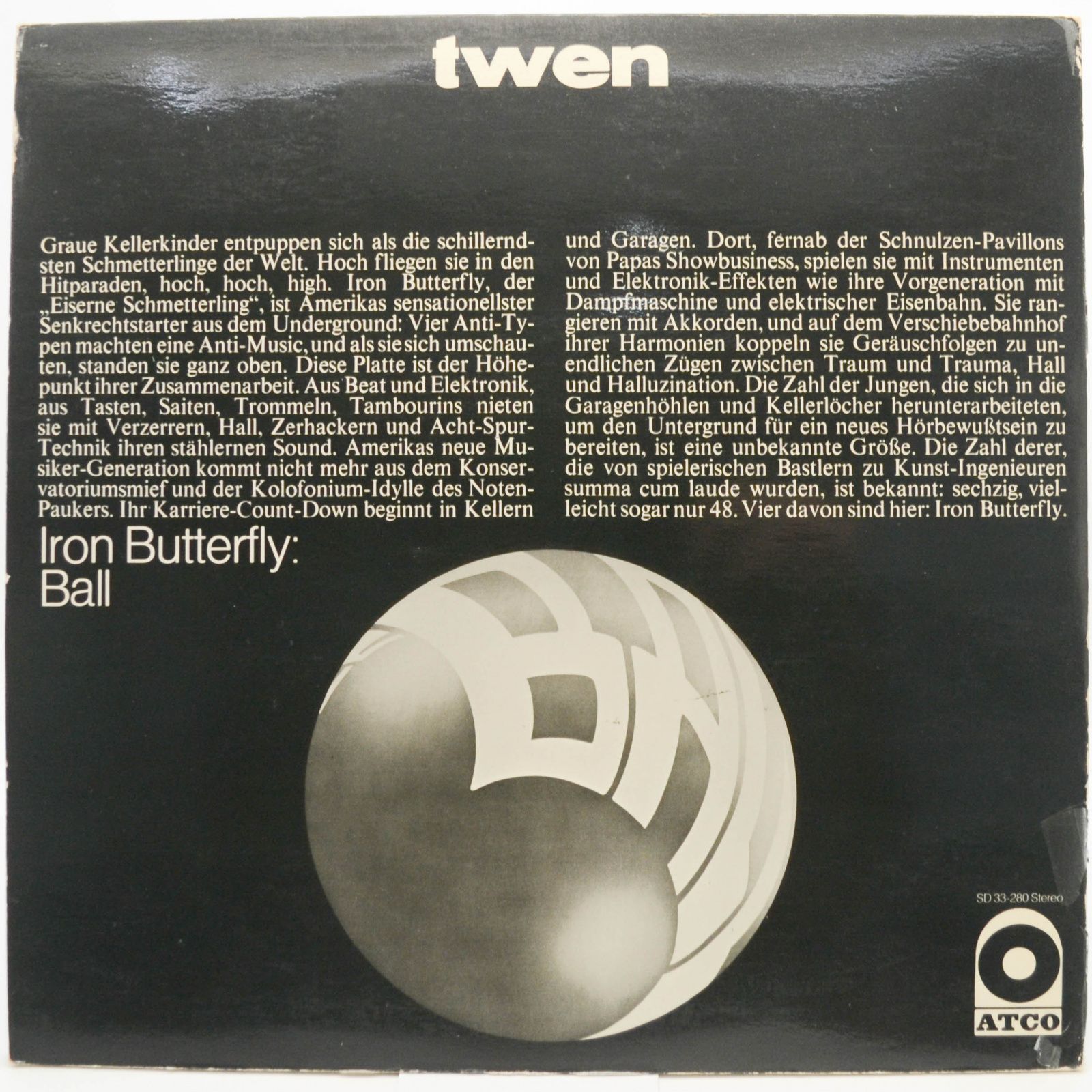 Iron Butterfly — Ball, 1969