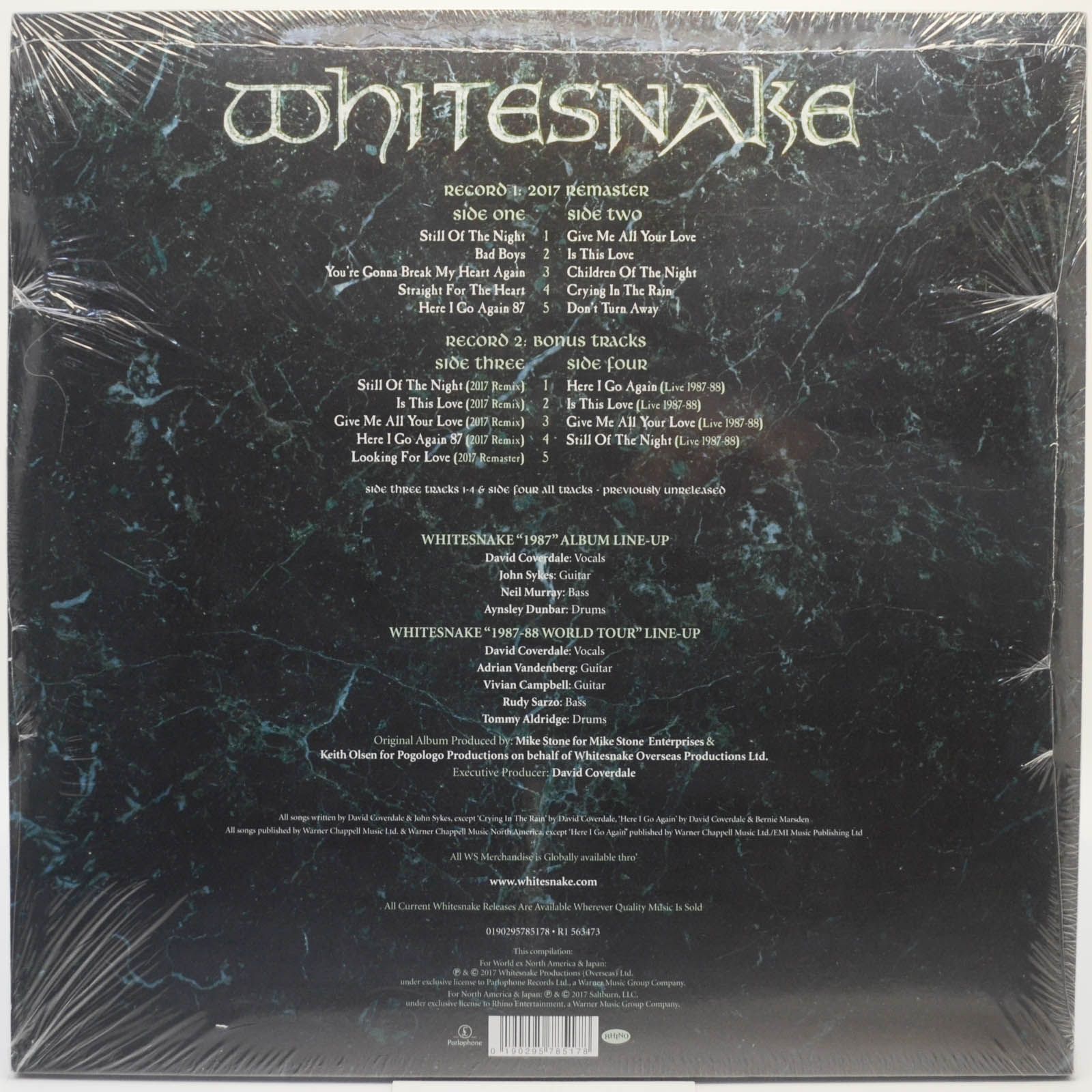 Whitesnake — 1987 (2LP), 1987