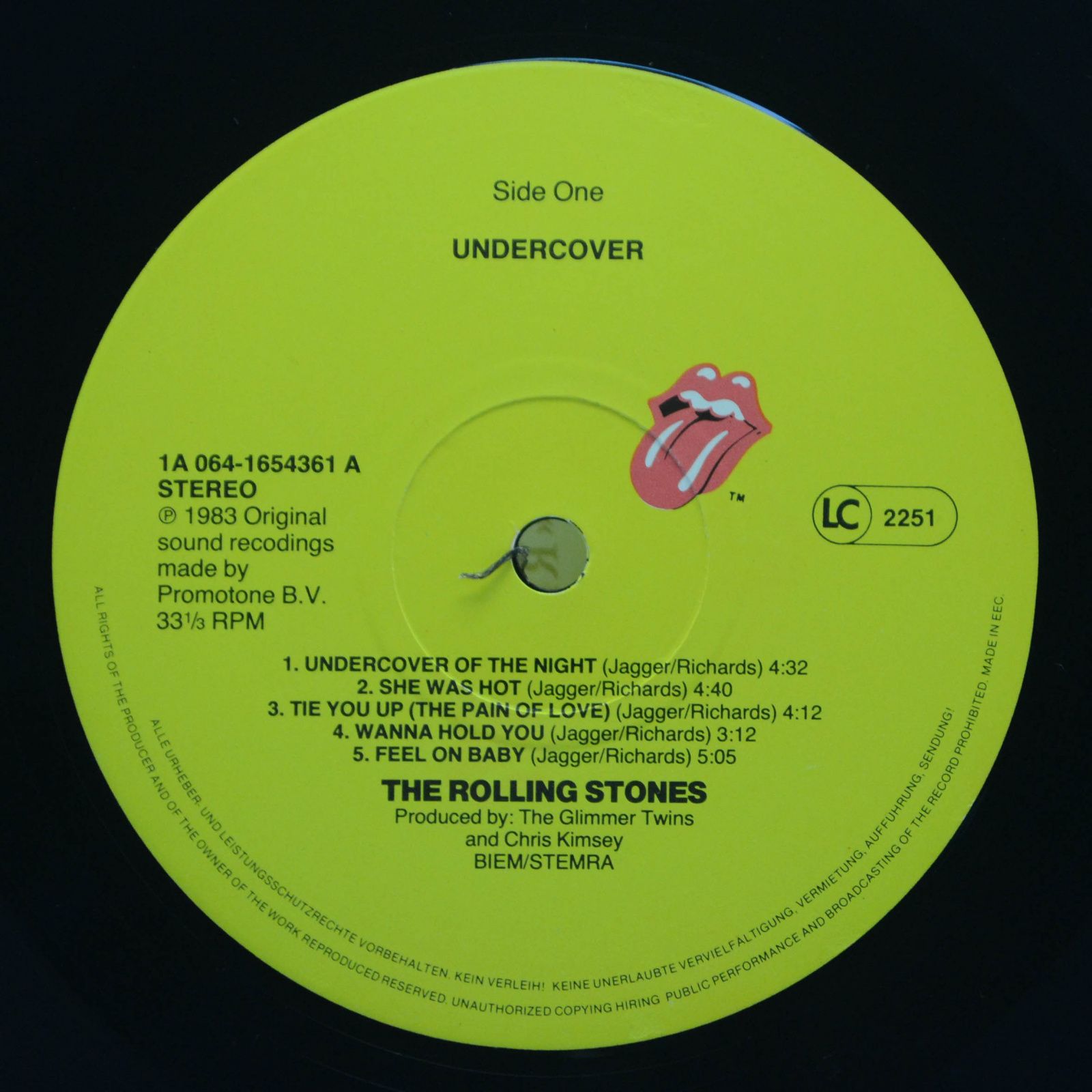 Rolling Stones — Undercover, 1983