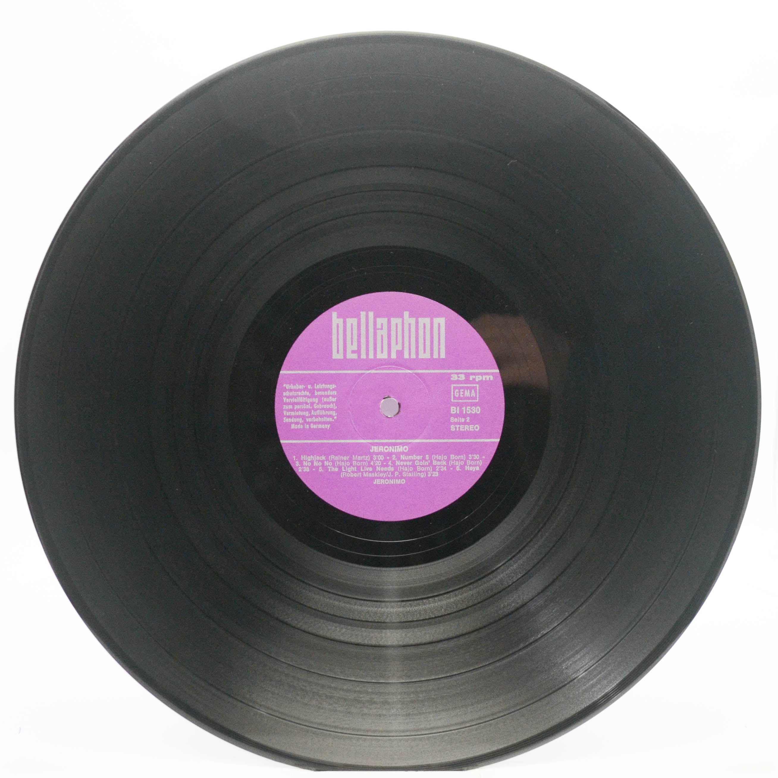 Виниловая пластинка Jeronimo — Cosmic Blues, 1970