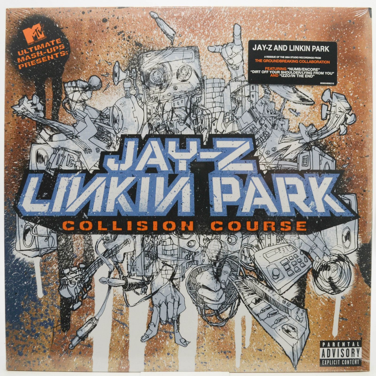 Виниловая пластинка Jay-Z, Linkin Park — Collision Course, 2004