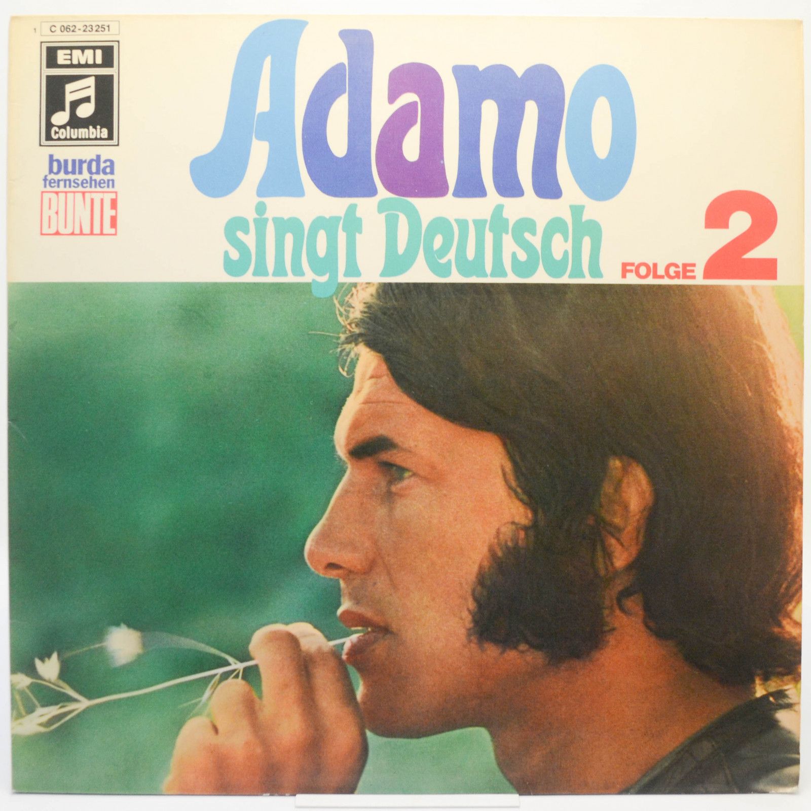 Виниловая пластинка Adamo — Adamo Singt Deutsch Folge 2, 1970