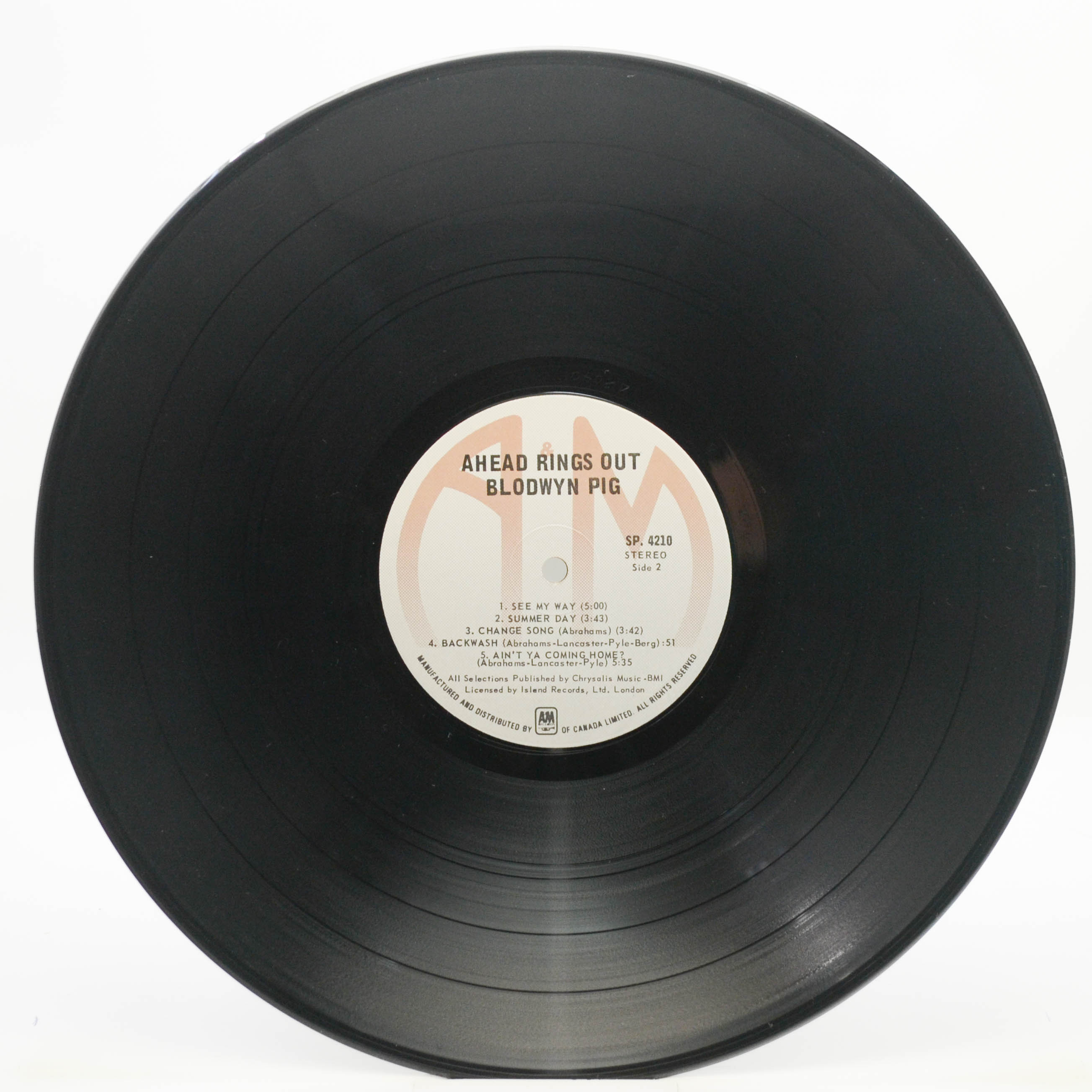 Виниловая пластинка Blodwyn Pig — Ahead Rings Out, 1969
