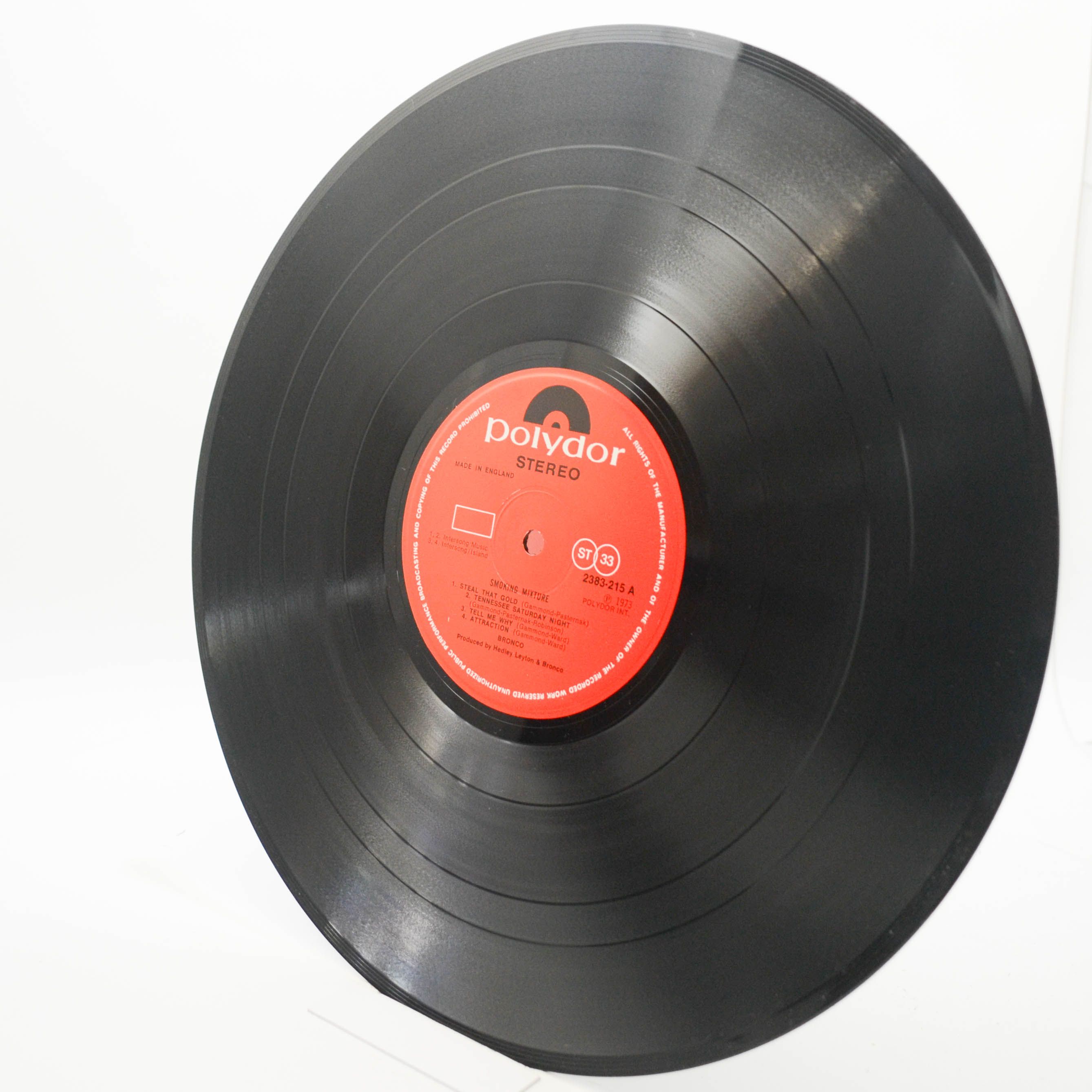 Виниловая пластинка Bronco — Smoking Mixture (1-st, UK), 1973