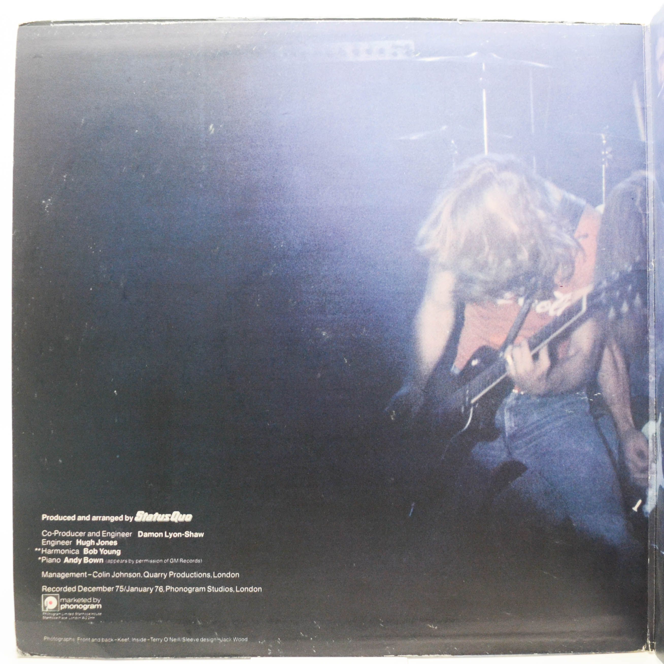 Виниловая пластинка Status Quo — Blue For You, 1976