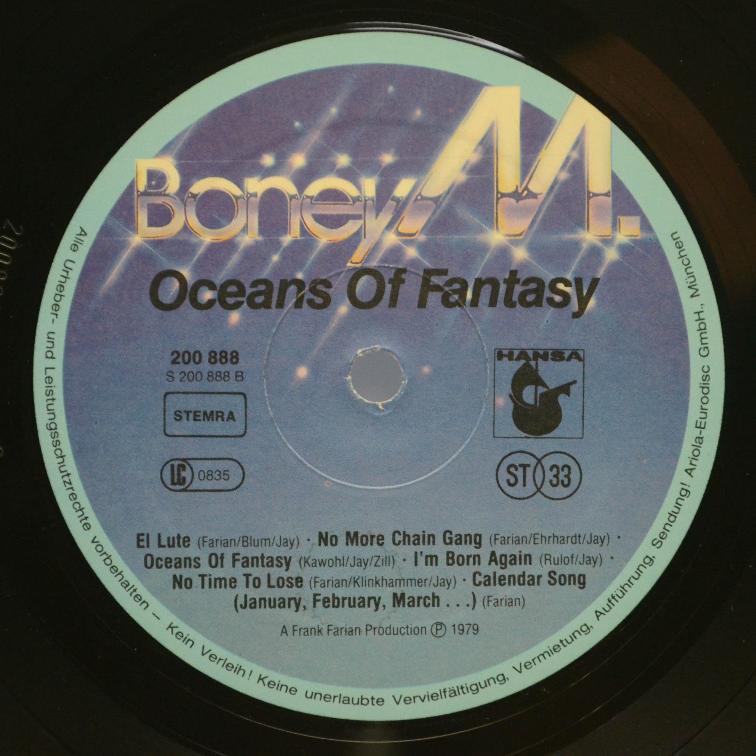 Boney M. — Oceans Of Fantasy, 1979