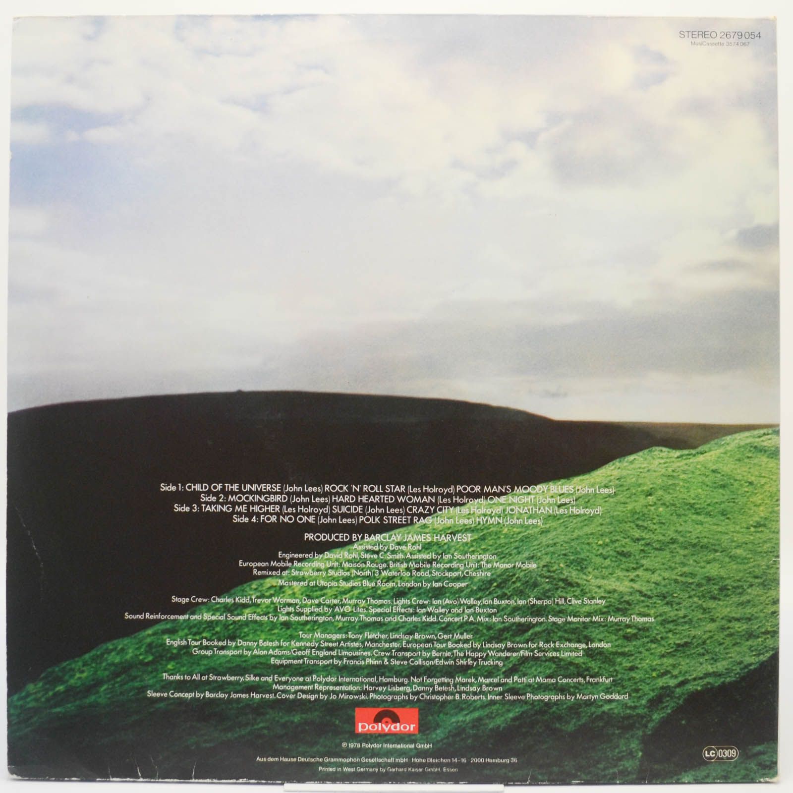 Виниловая пластинка Barclay James Harvest — Live Tapes (2LP), 1978
