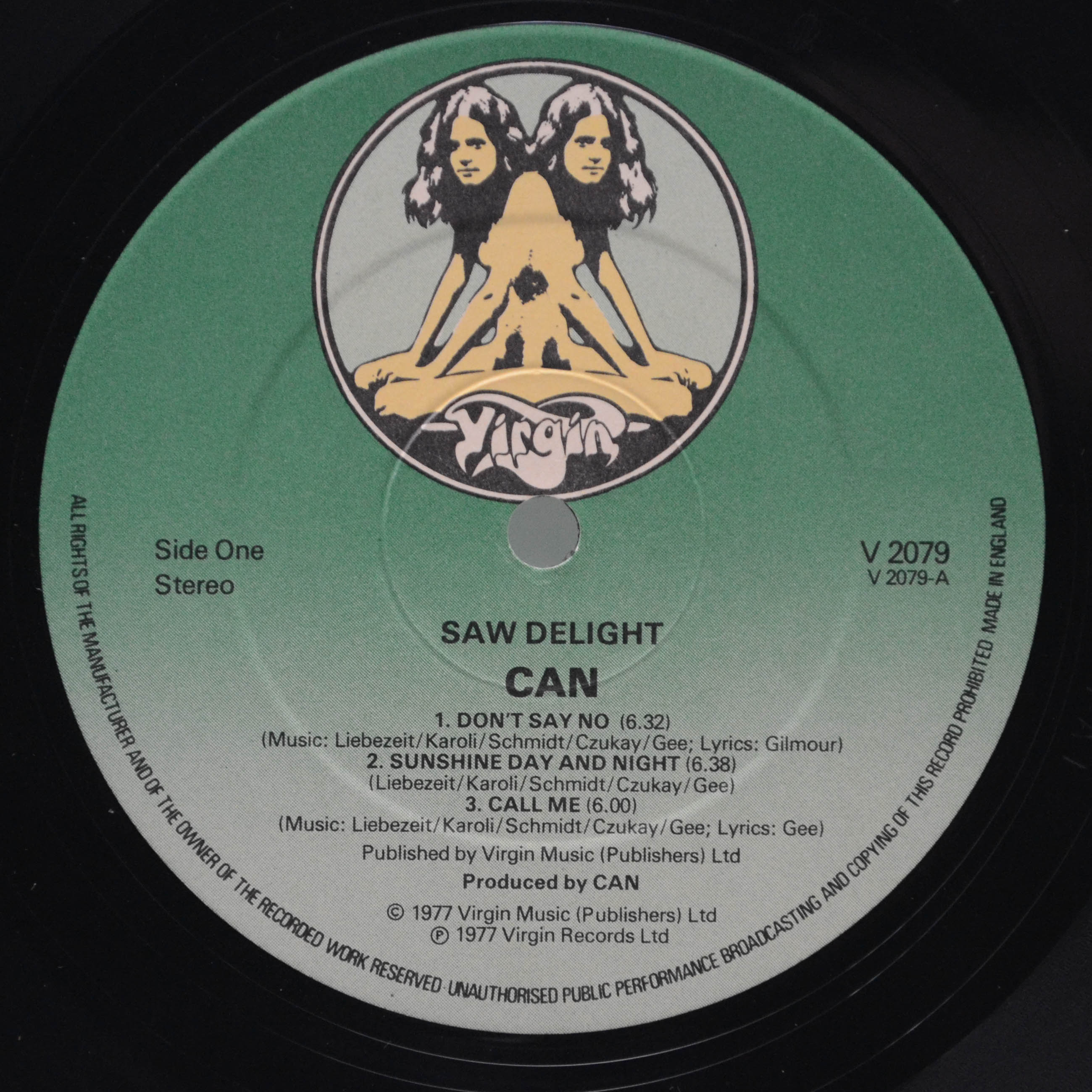 Can — Saw Delight (UK), 1977