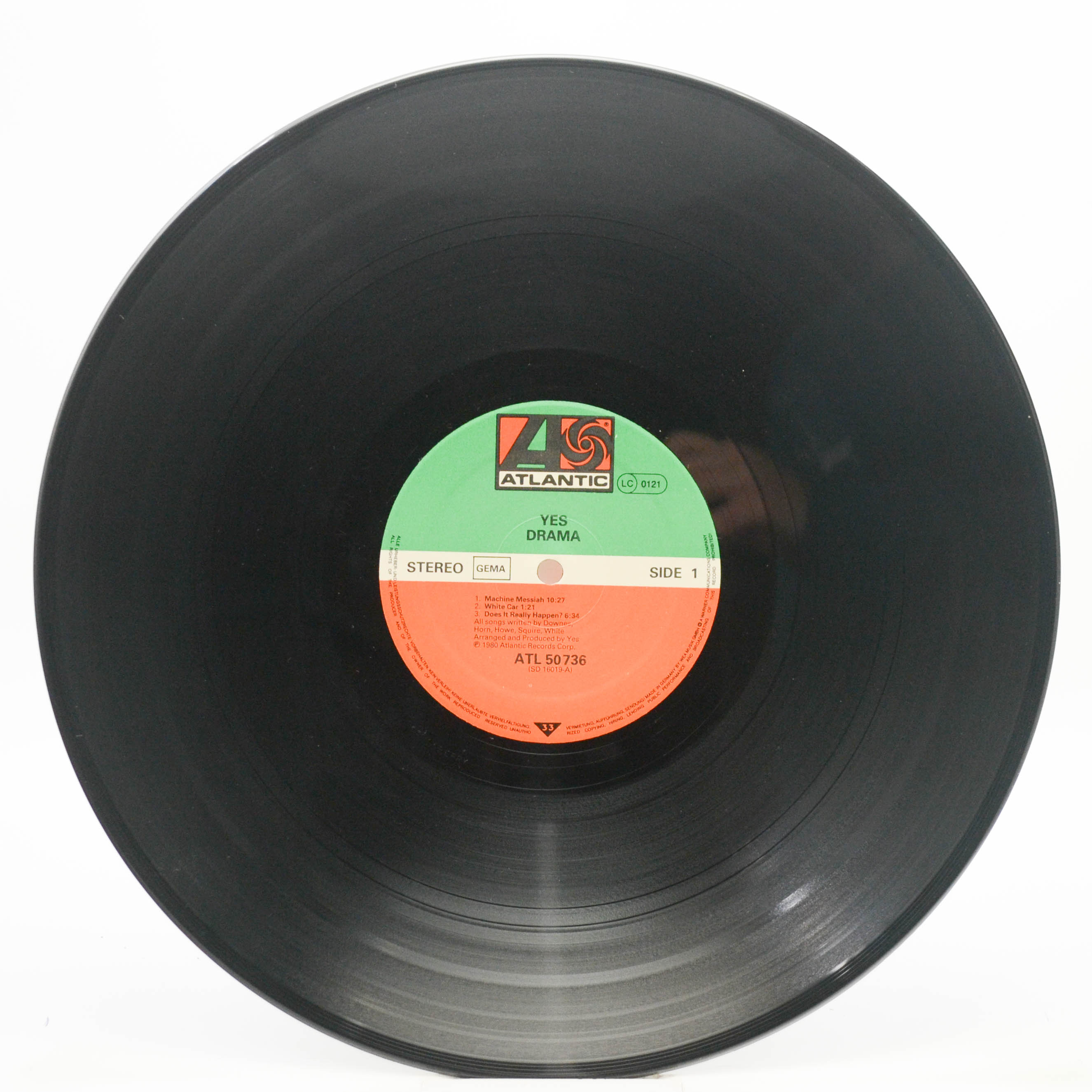 Виниловая пластинка Yes — Drama, 1980