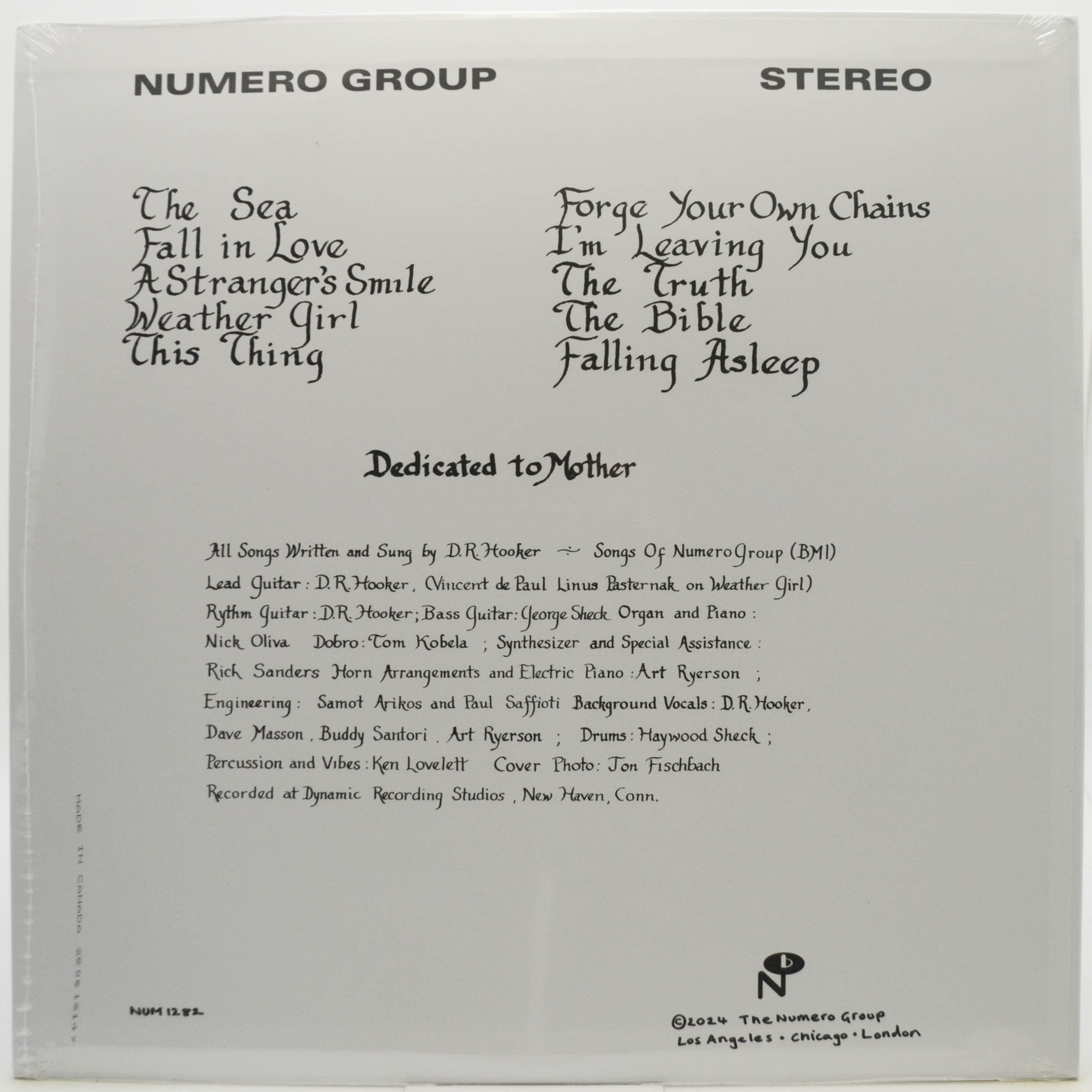 D.R. Hooker — The Truth, 1972
