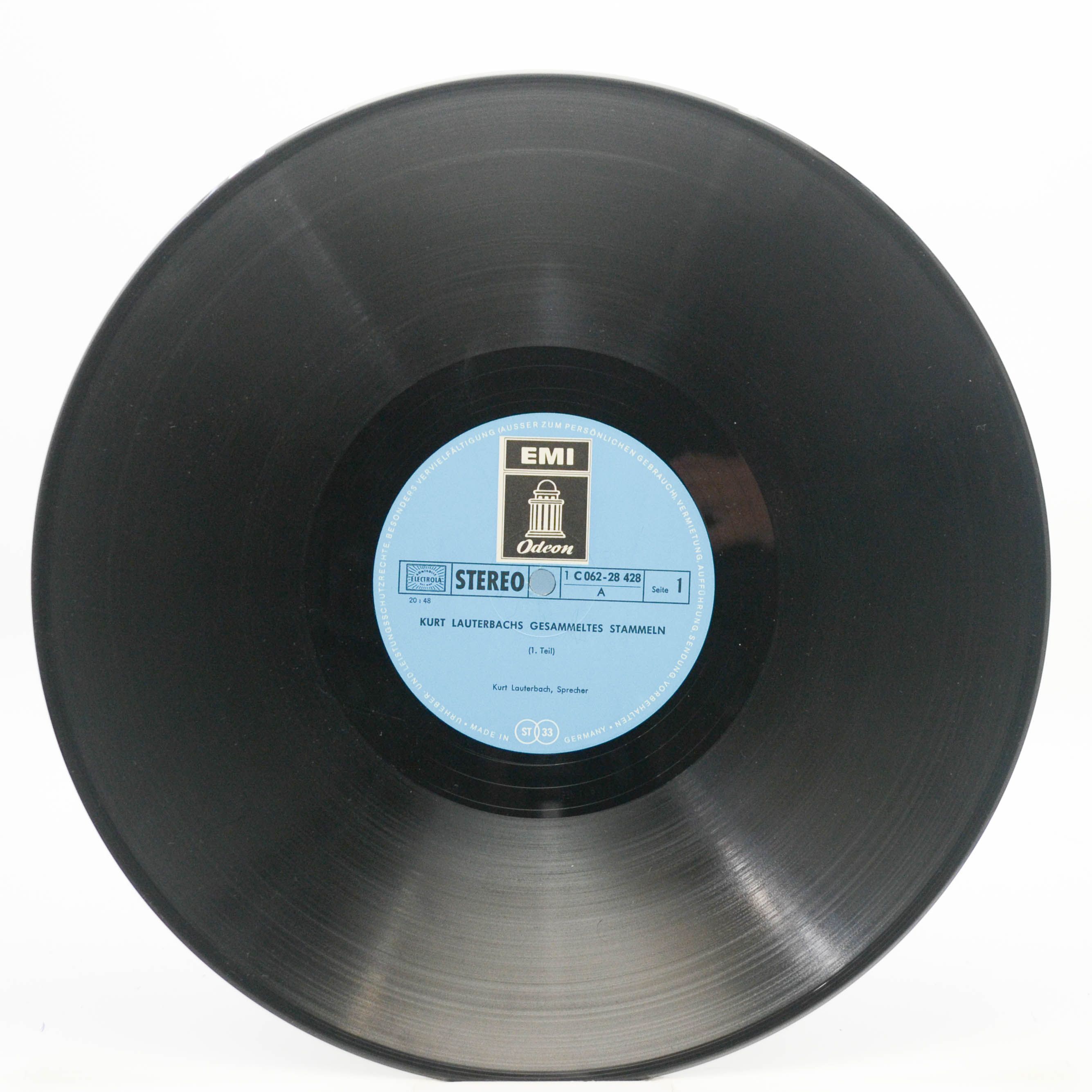 Виниловая пластинка Kurt Lauterbach — Kurt Lauterbachs Gesammeltes Stammeln, 1973
