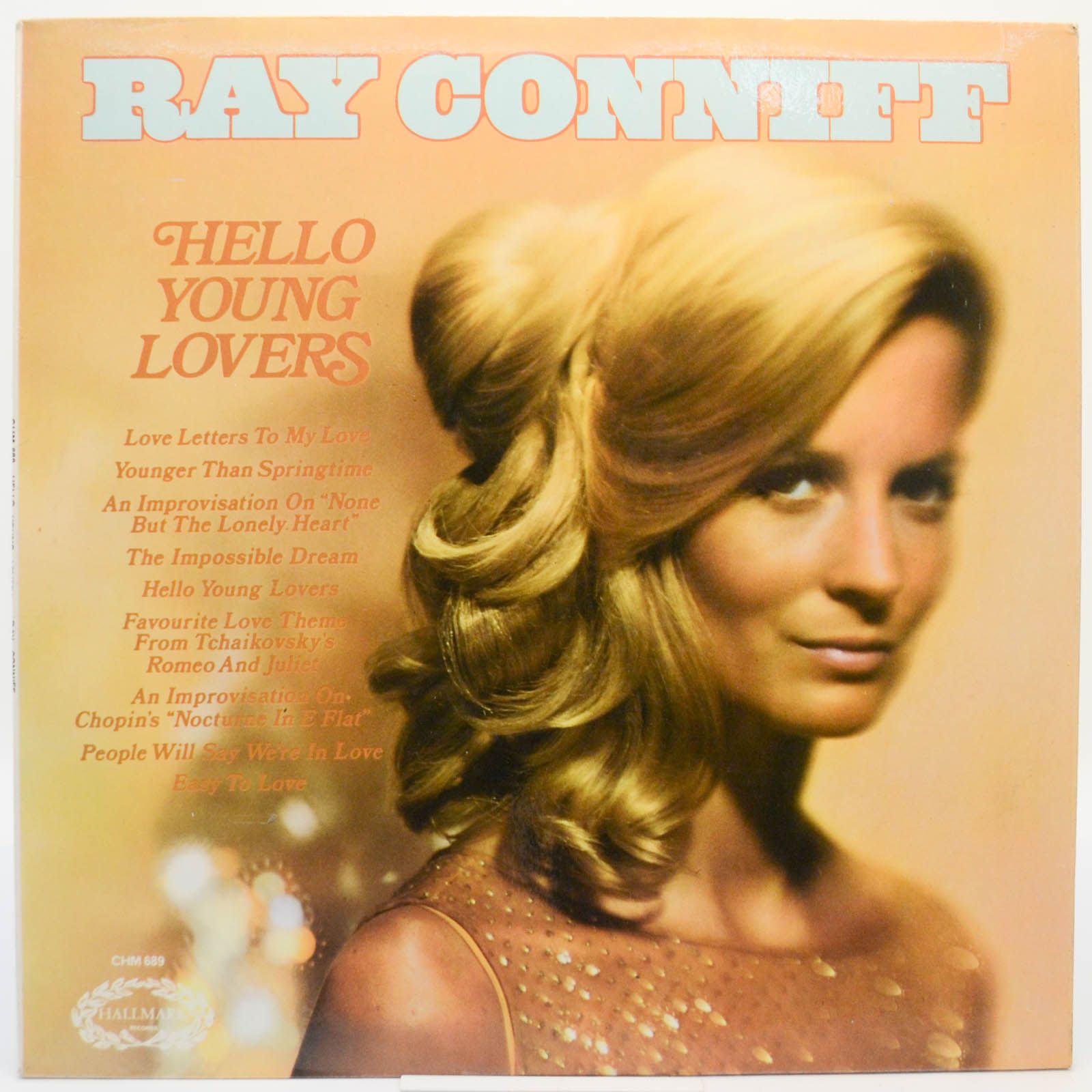 Виниловая пластинка Ray Conniff — Hello Young Lovers (UK), 1970