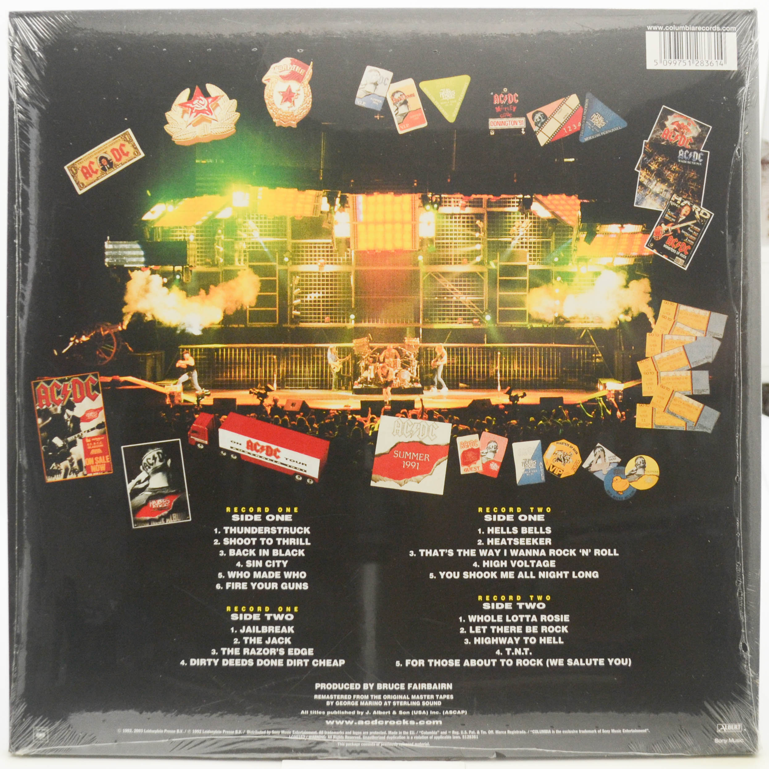 Виниловая пластинка AC/DC — Live (2LP), 1992