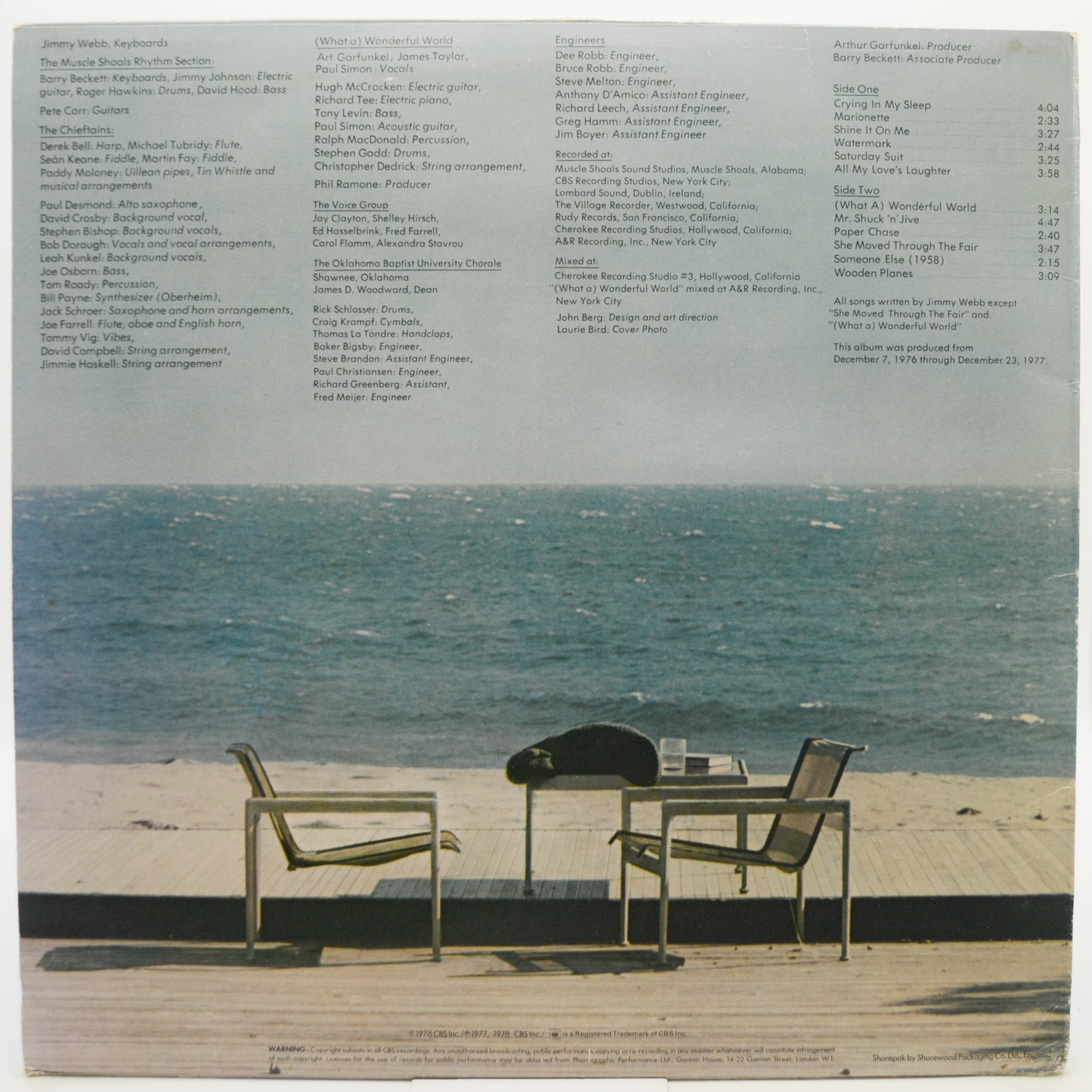 Art Garfunkel — Watermark, 1978