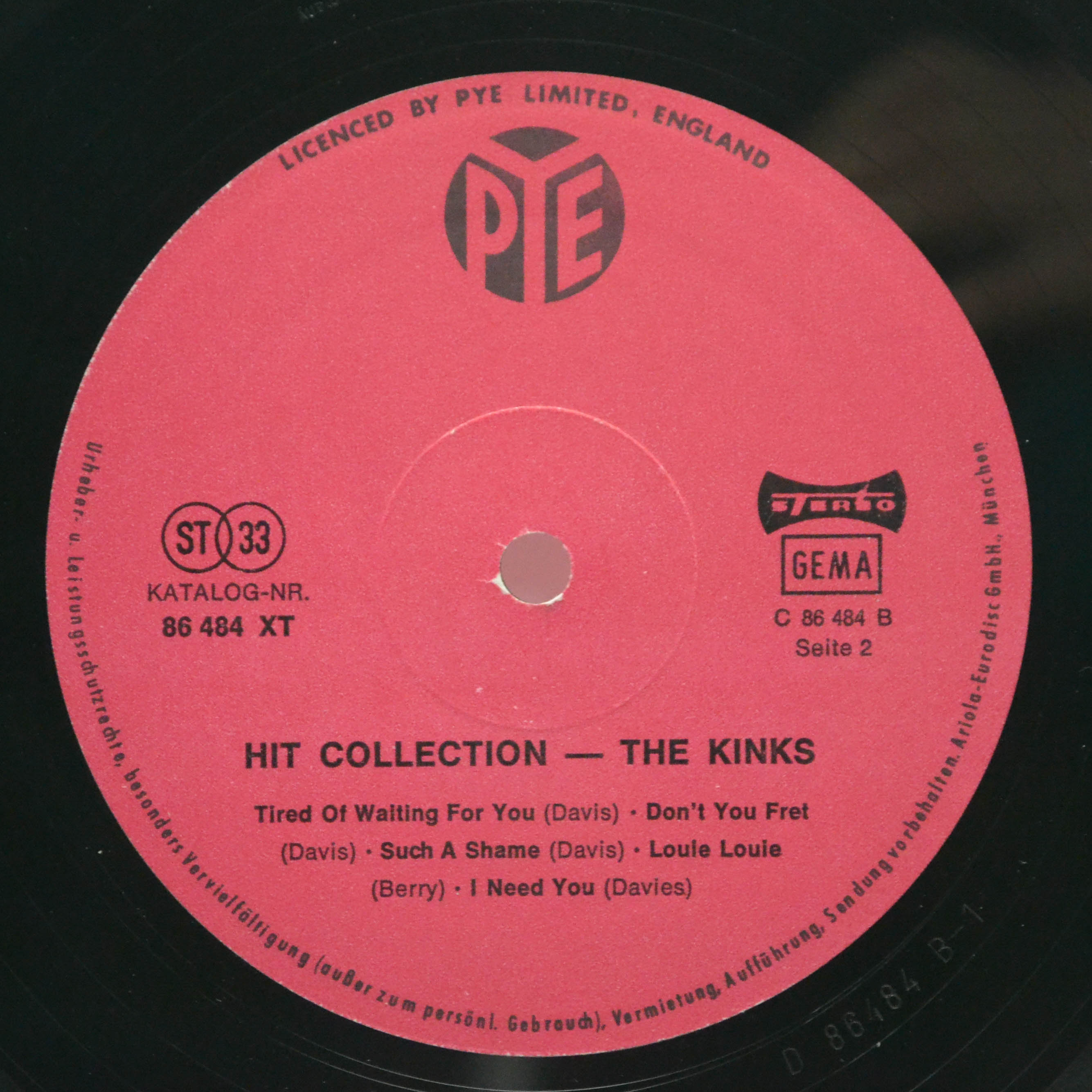Kinks — Hit Collection (2LP), 1973
