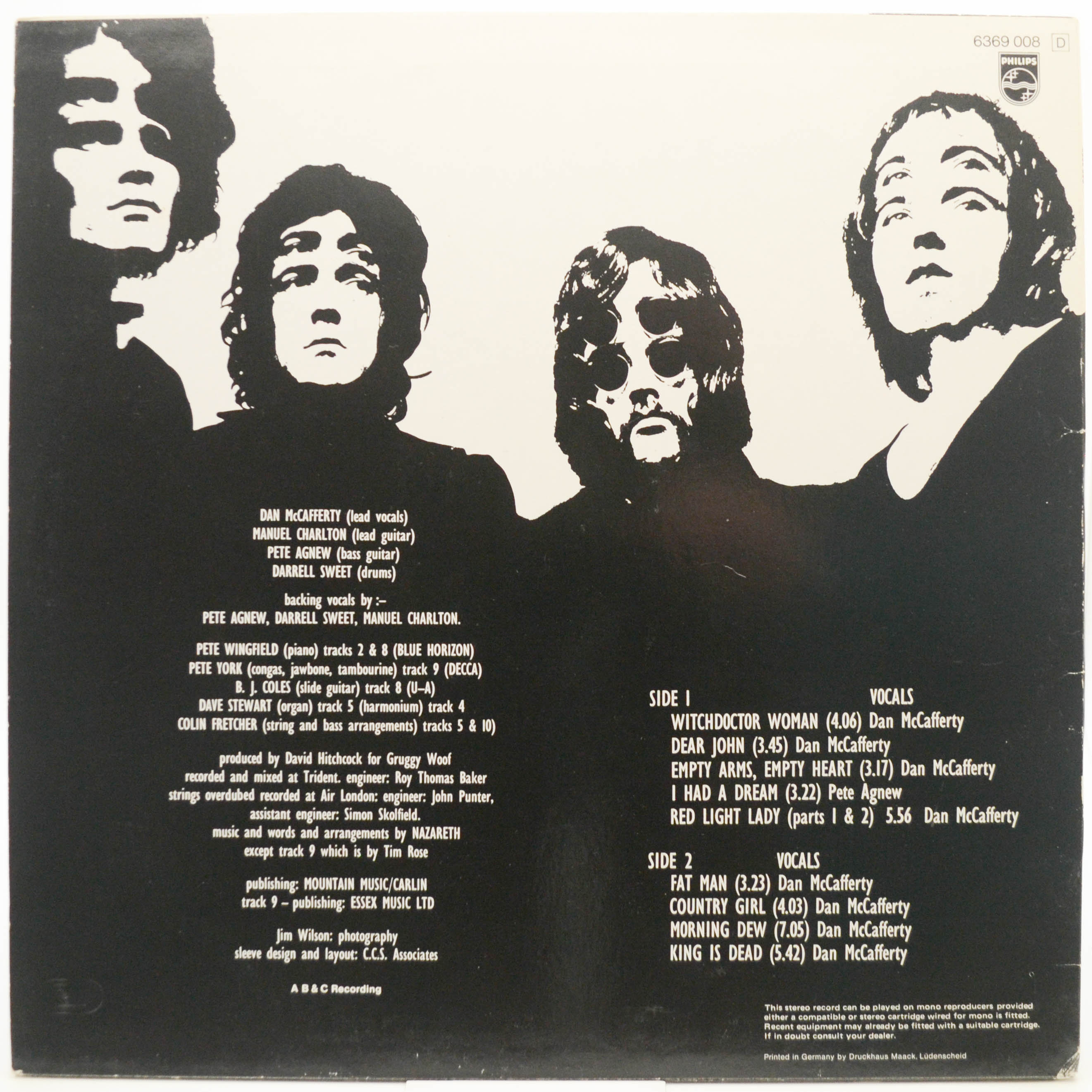 Nazareth — Nazareth, 1972