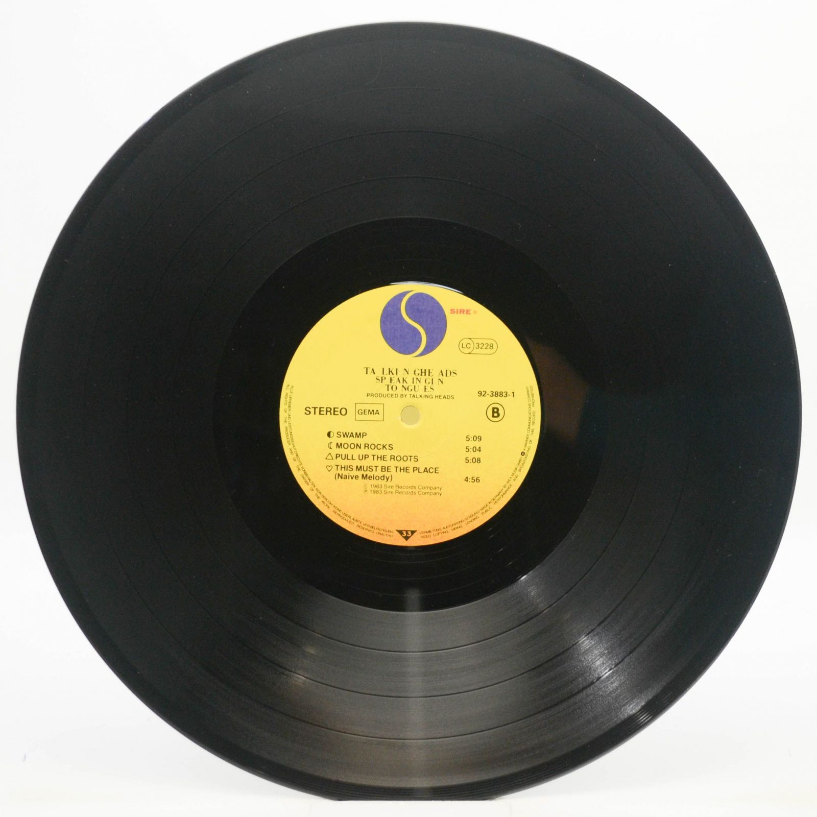 Виниловая пластинка Talking Heads — Speaking In Tongues, 1983