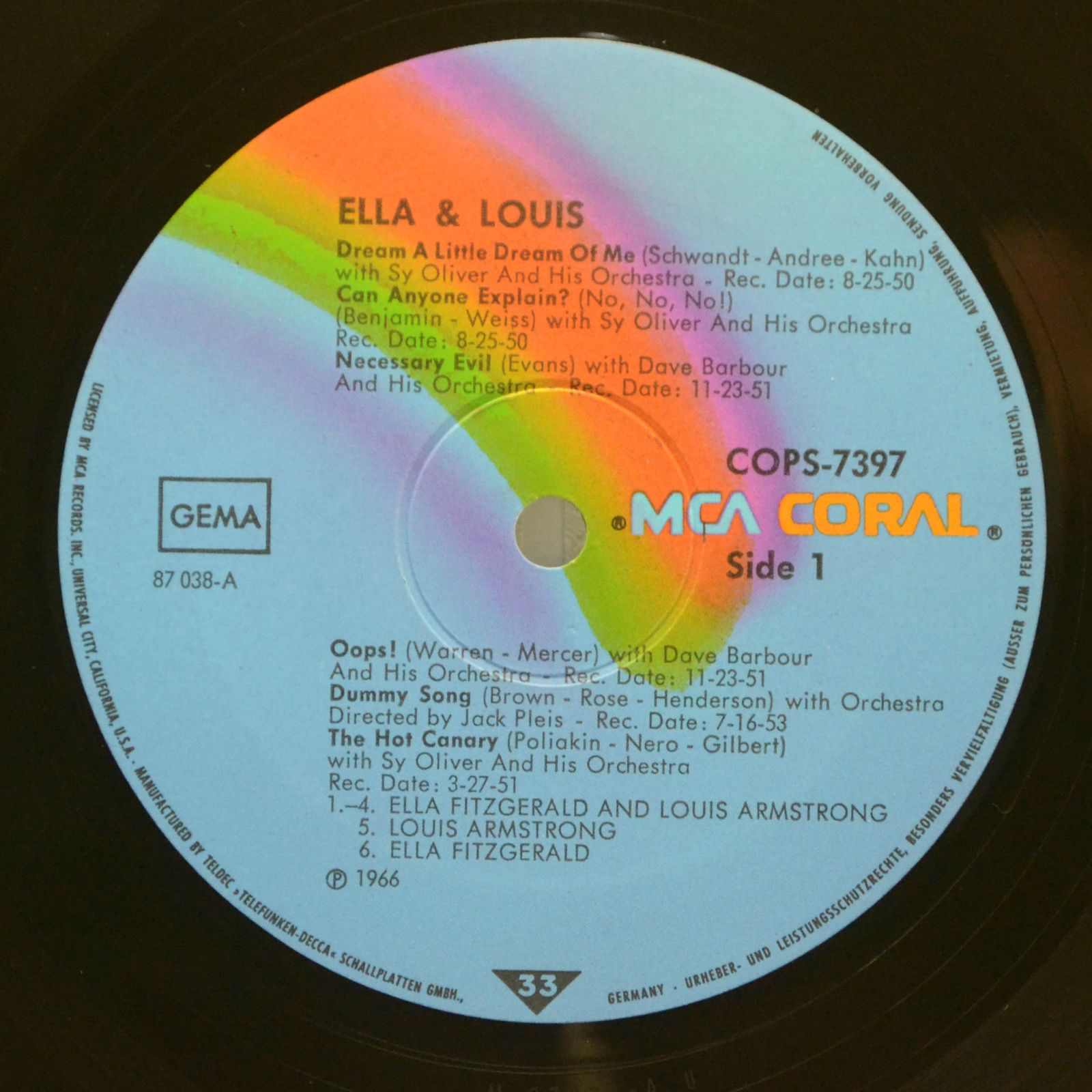 Ella & Louis — Ella & Louis, 1961