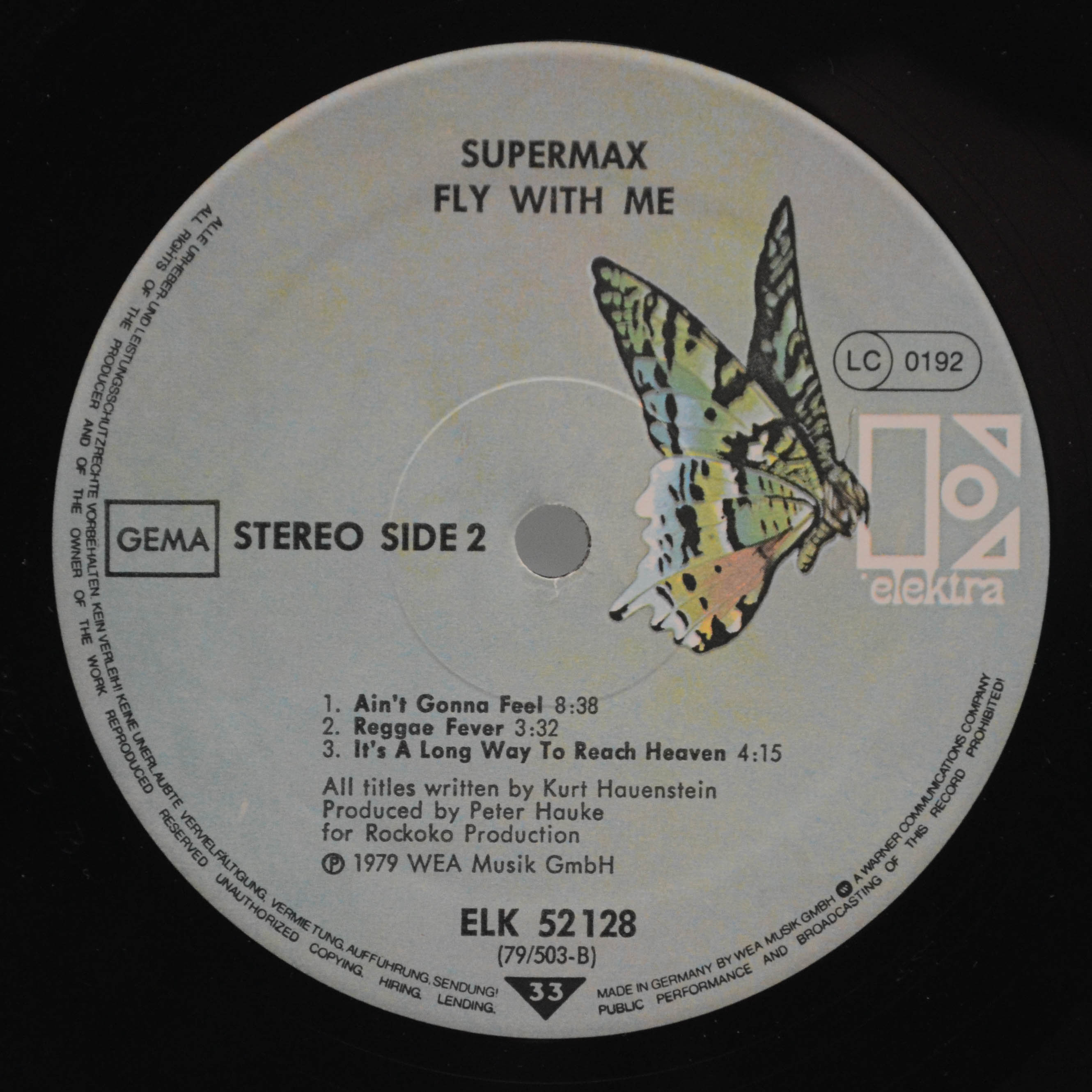 Supermax — Fly With Me, 1979