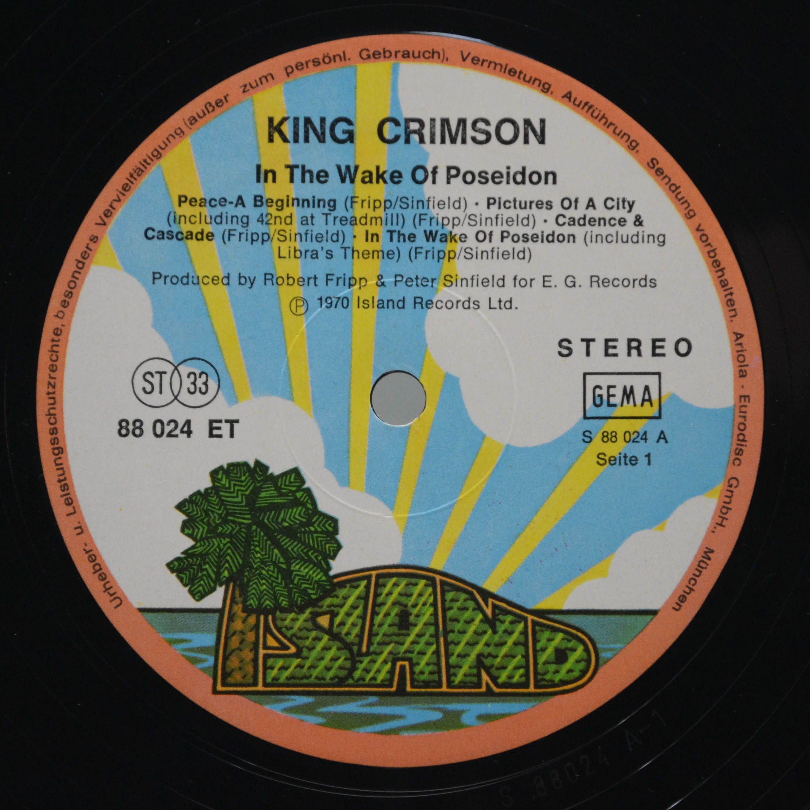 King Crimson — In The Wake Of Poseidon, 1970