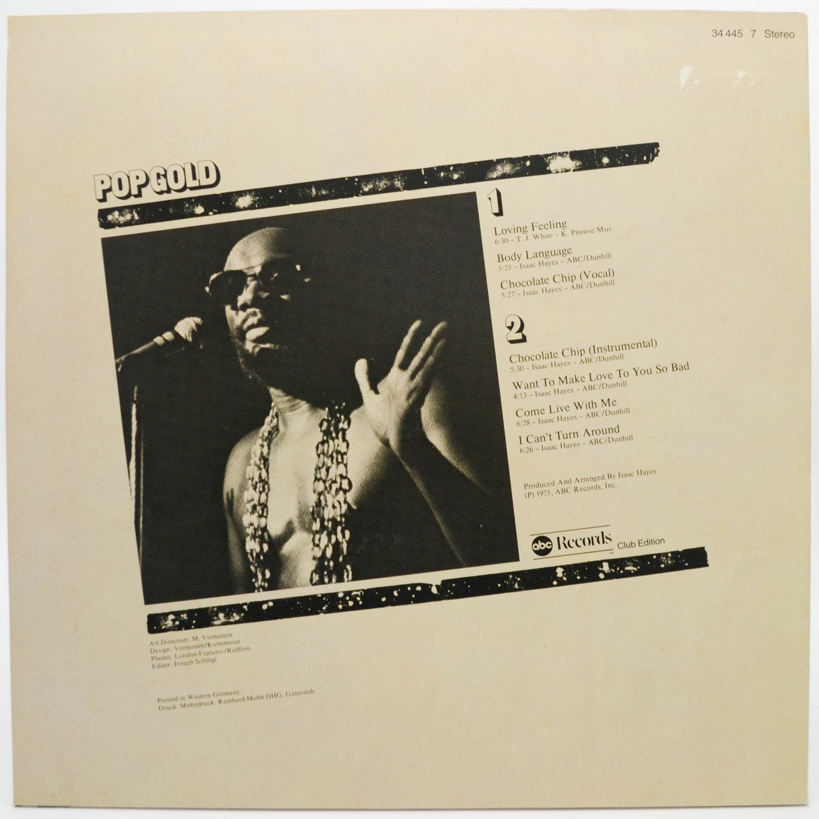 Isaac Hayes — Pop Gold, 1975