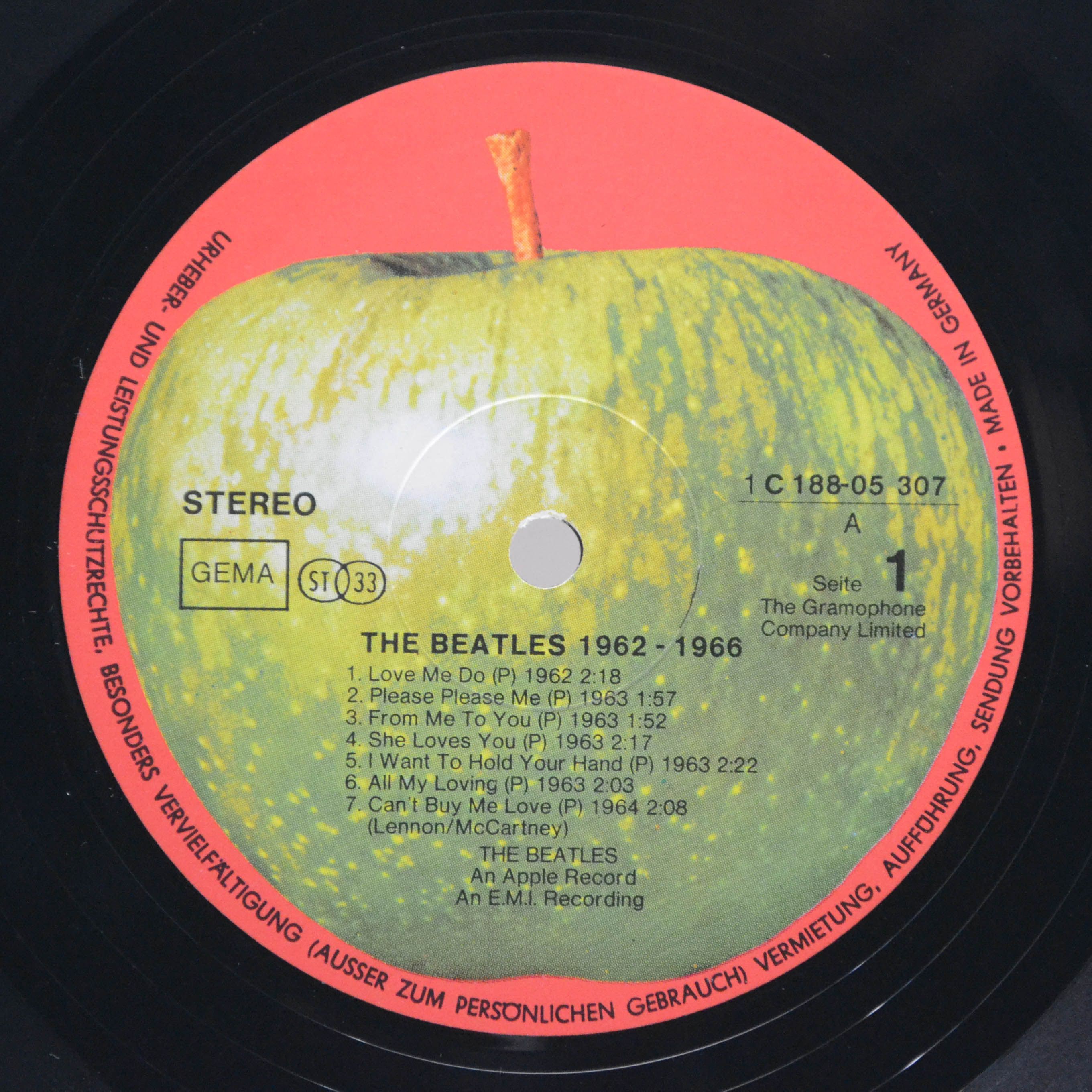 Beatles — 1962-1966 (2LP), 1973