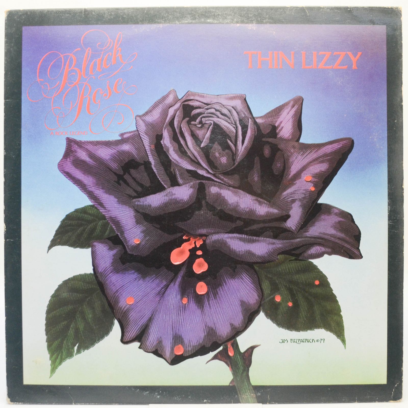 Виниловая пластинка Thin Lizzy — Black Rose (A Rock Legend), 1979