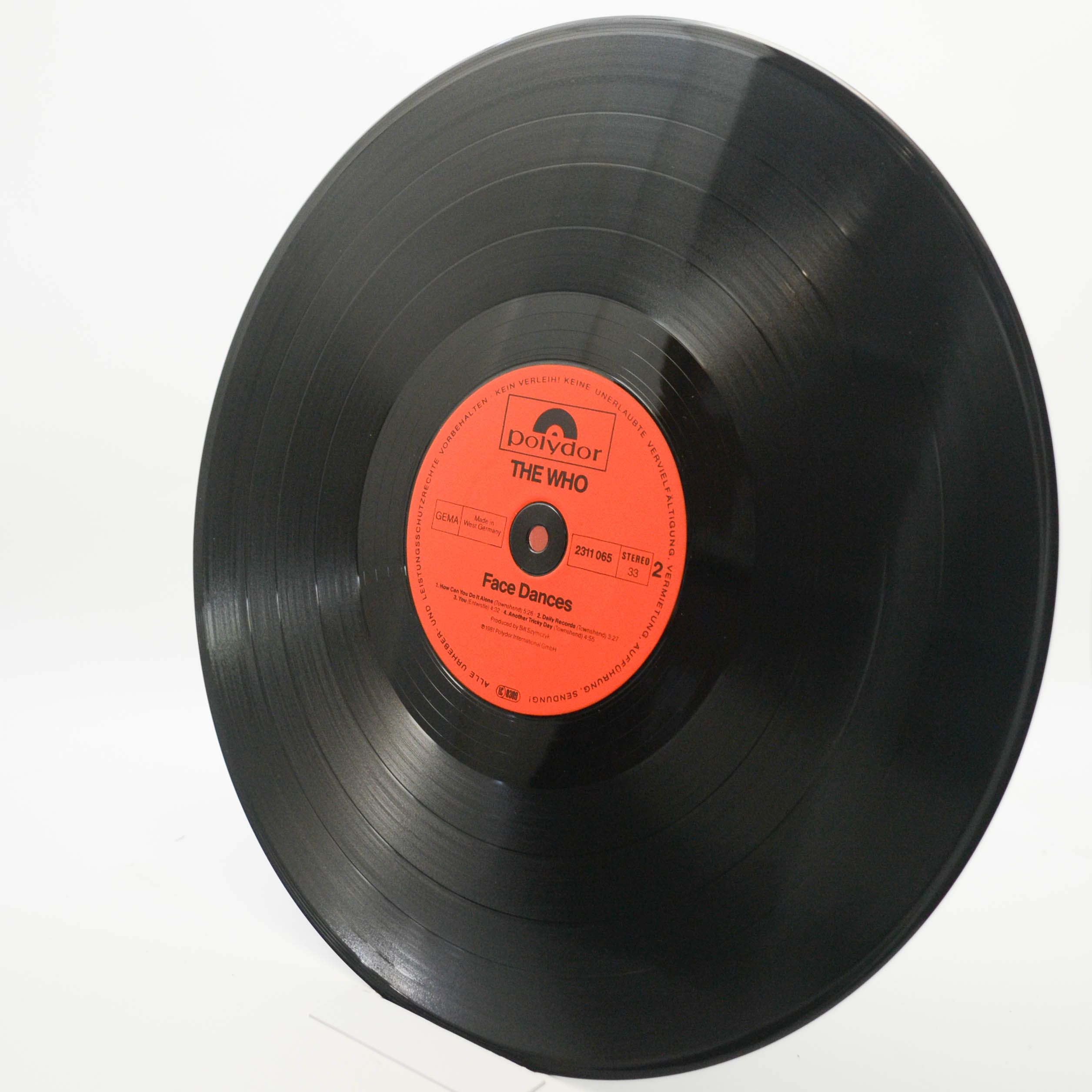 Who — Face Dances (poster), 1981