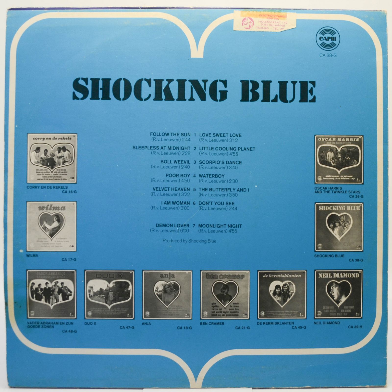 Shocking Blue — With Love From ... (Holland), 1972